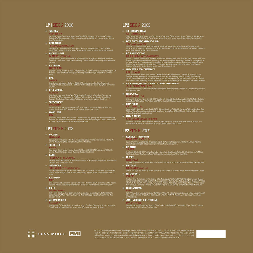 NOW - Millennium 2008-2009 (2LP)