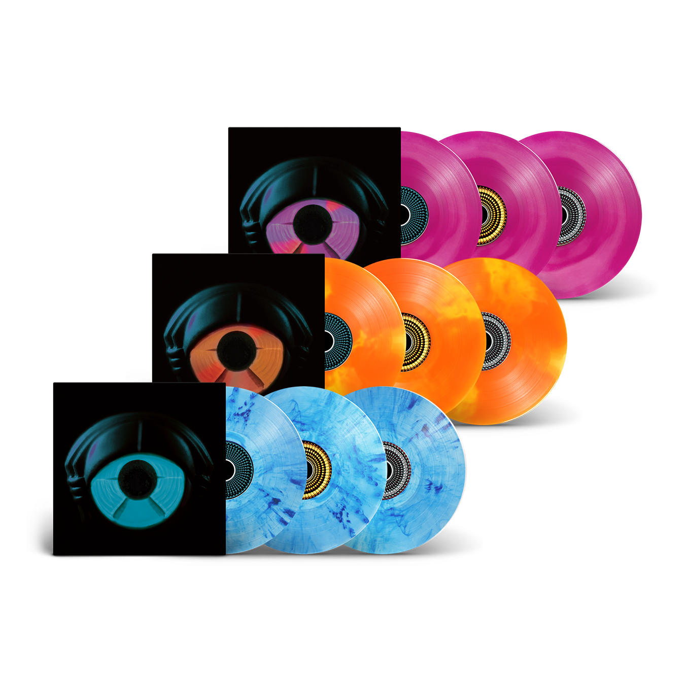 Circuital (Deluxe Edition: Pink, Orange or Blue Lucky Dip Vinyl 3LP