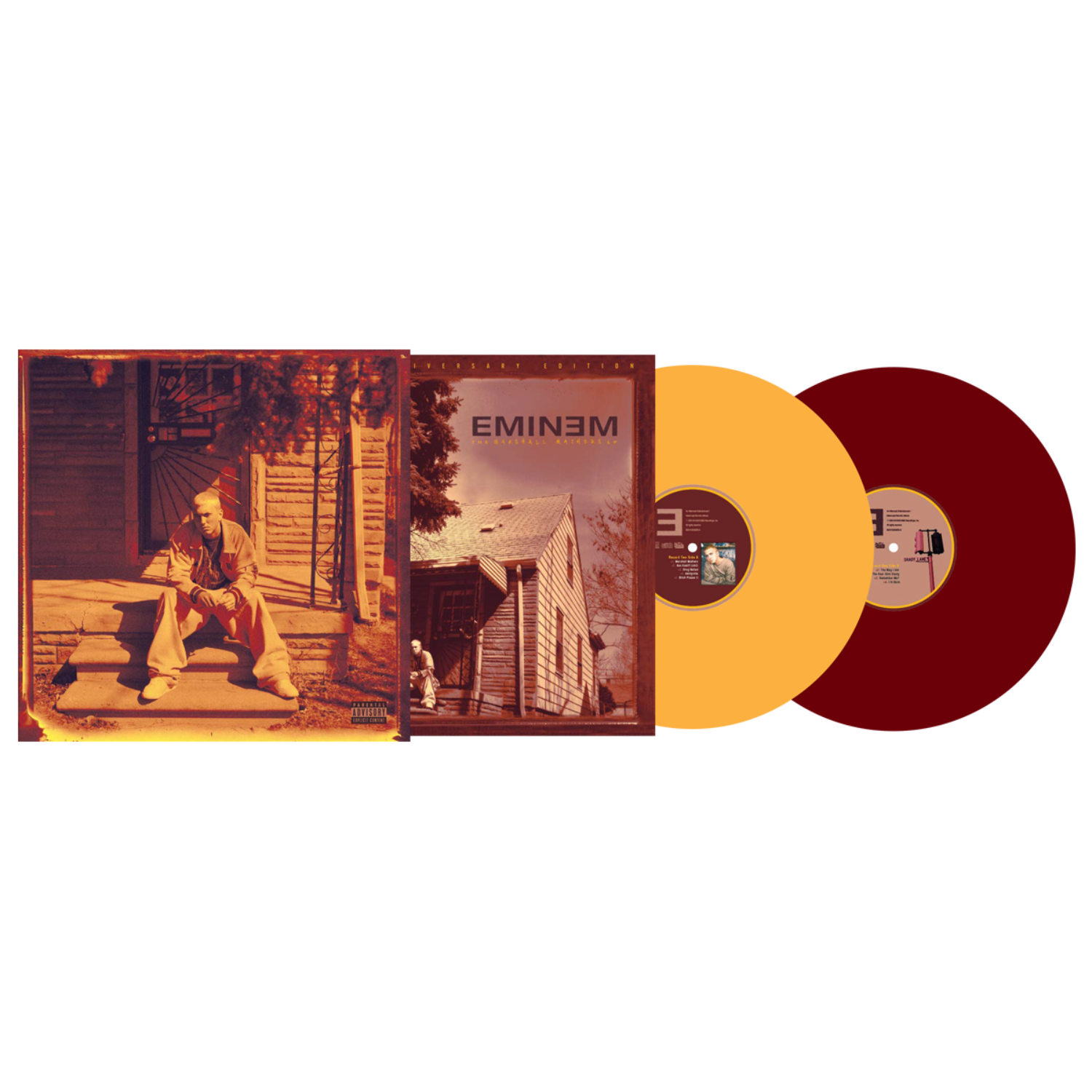 The Marshall Mathers LP (25th Anniversary) (Red/Yellow Vinyl + Poster)