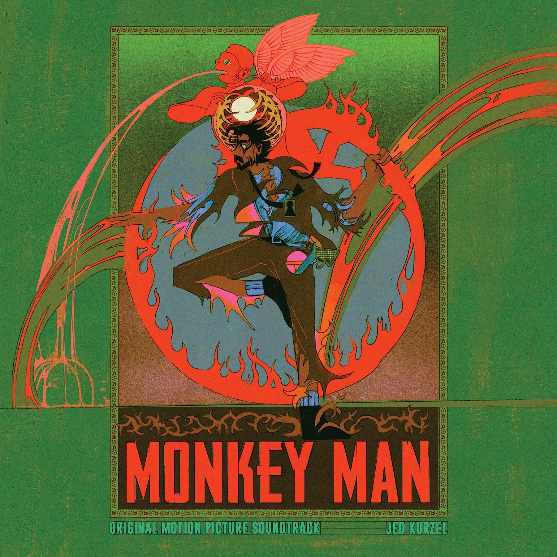 Monkey Man (OST): Limited Blood Red, Black and Metallic Gold Vinyl 2LP