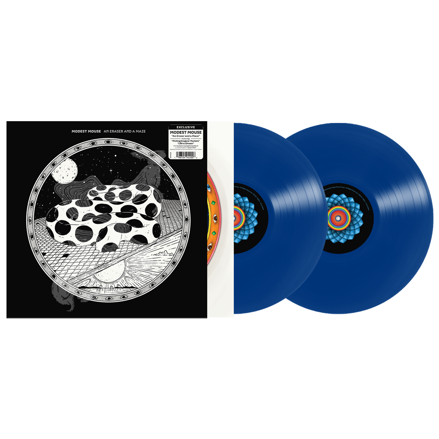 An Eraser and a Maze: Limited Edition Ocean Floor Vinyl 2LP