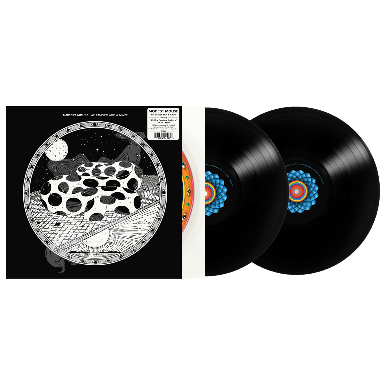 An Eraser and a Maze: Black Vinyl 2LP