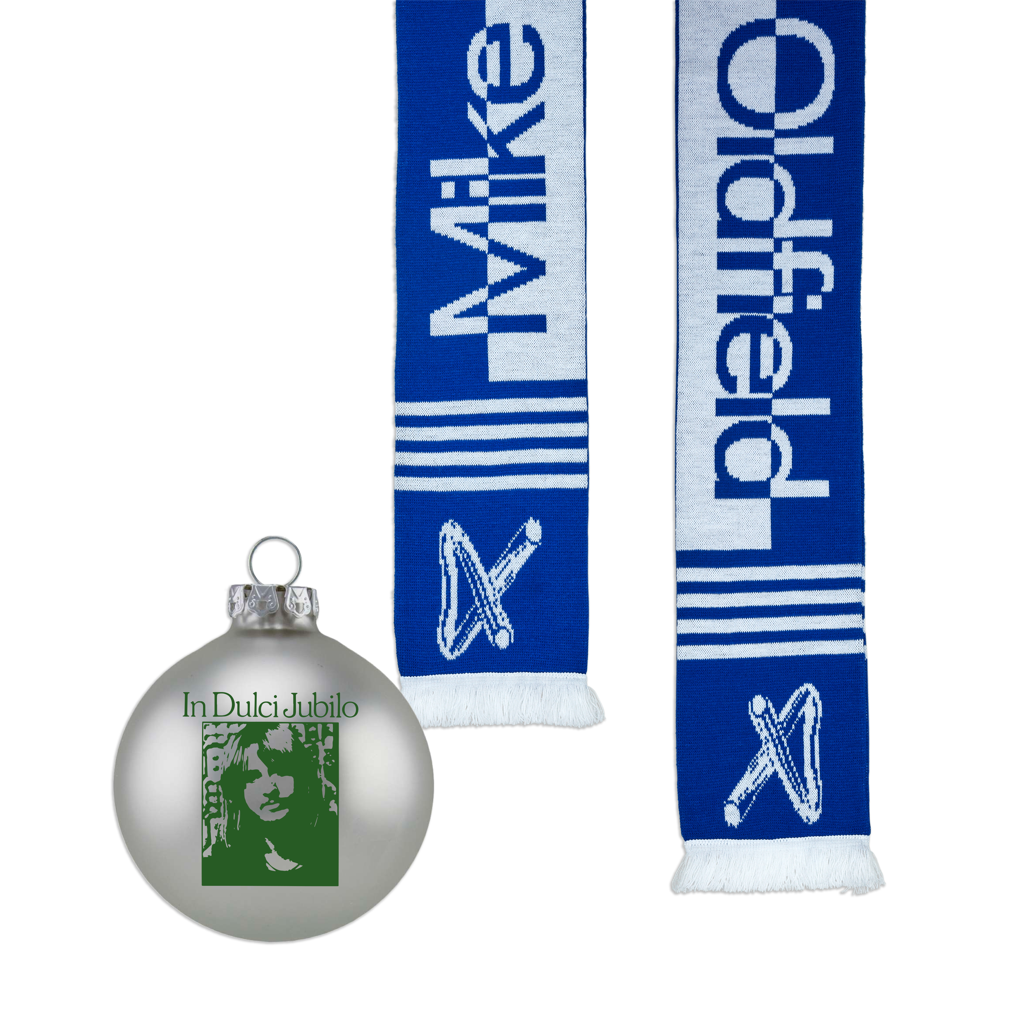 Tubular Bells: Scarf + Limited Edition 'In Dulci Jubilo' Bauble
