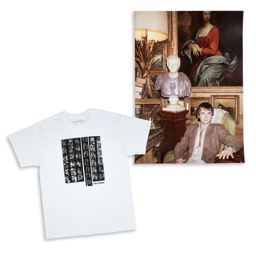 Tubular Bells: White T-Shirt + Limited Edition A2 Print (1/2)