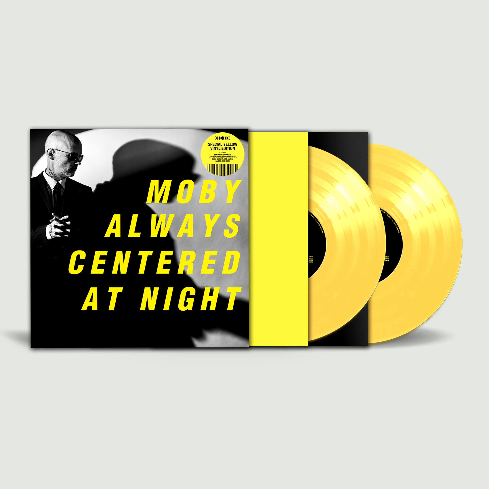 Always Centered At Night: Limited Yellow Vinyl 2LP