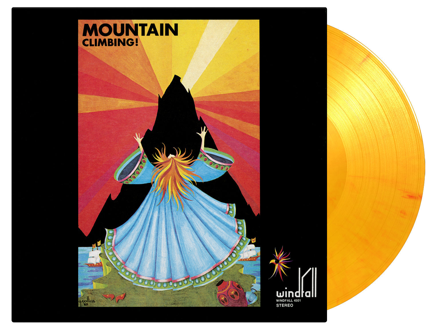 Climbing: 'Flaming' Vinyl LP