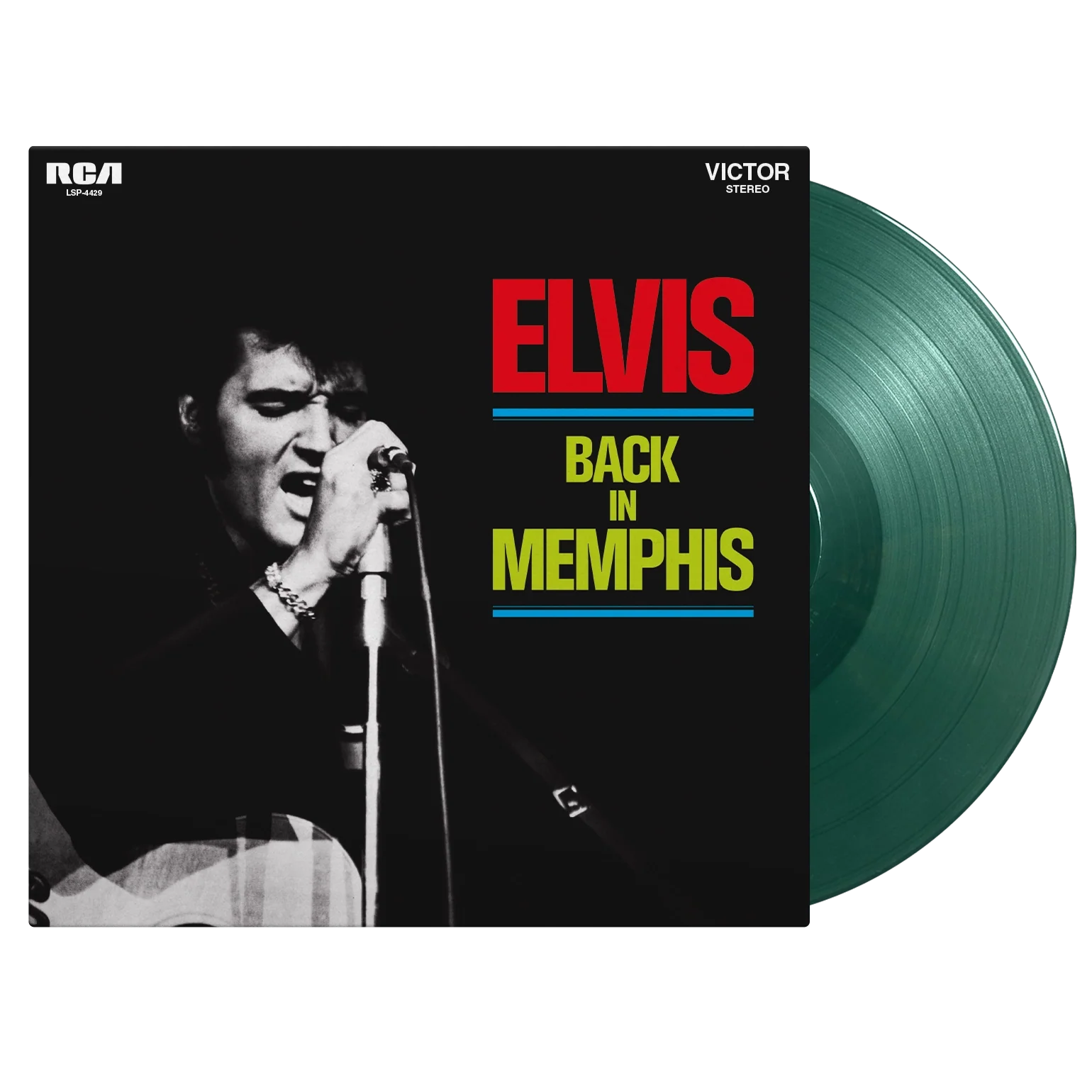 Elvis Back In Memphis: Green Vinyl LP