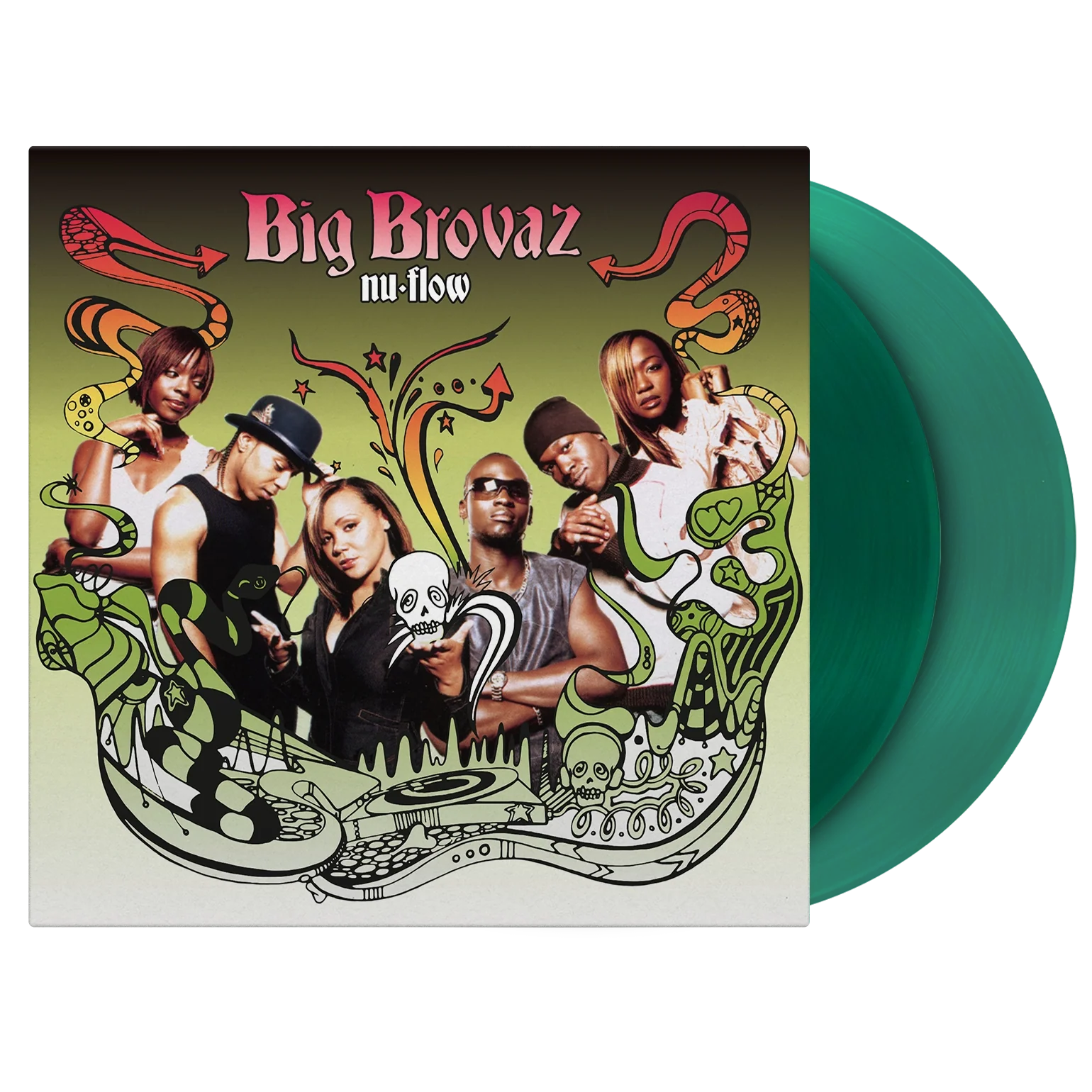 Nu Flow: Translucent Green Vinyl 2LP
