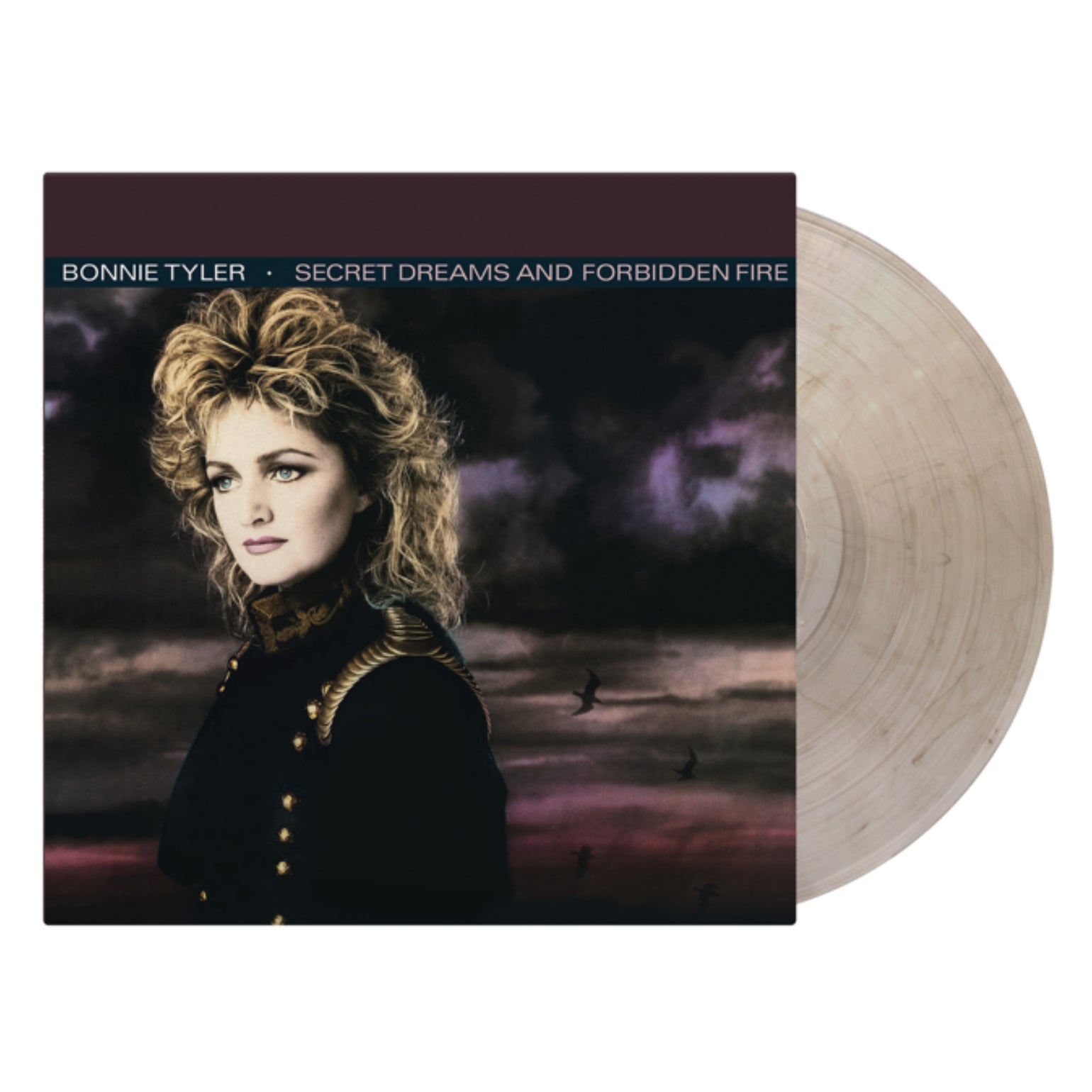 Secret Dreams and Forbidden Fire: Crystal Clear & Black Marbled Vinyl LP