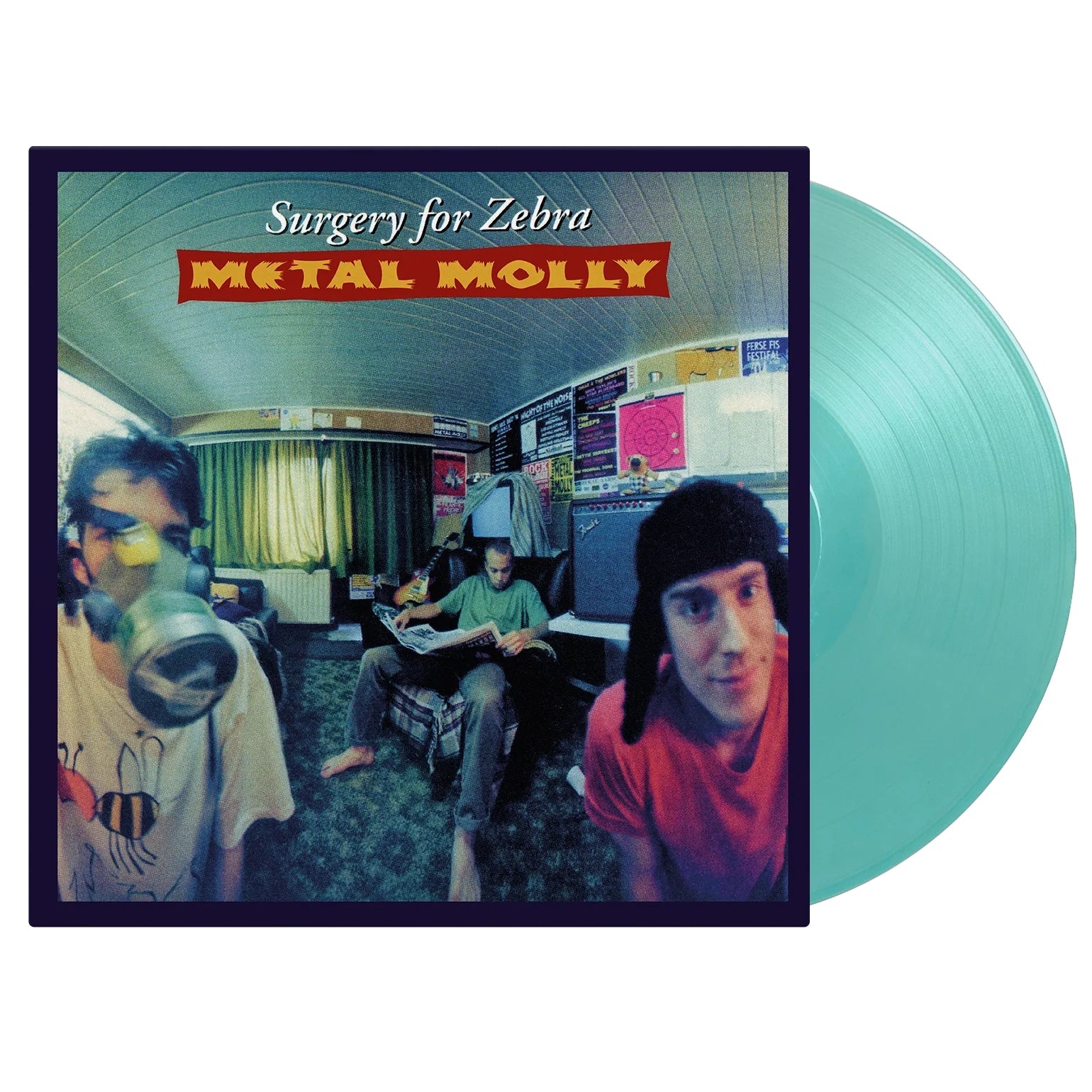 Surgery For Zebra: Turquoise VInyl LP