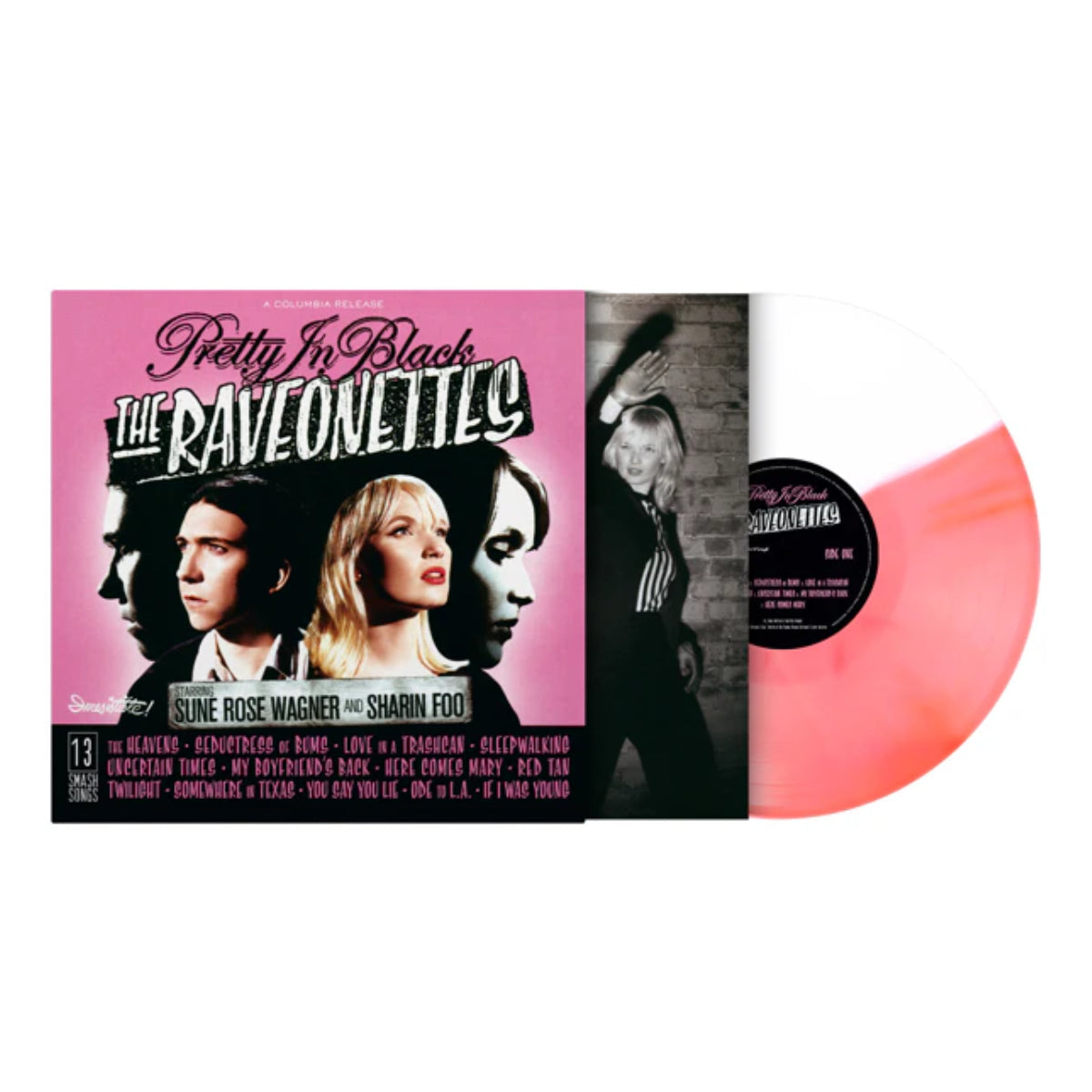 Pretty In Black: White & Pink Vinyl LP