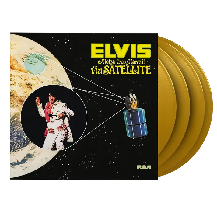 Aloha From Hawaii Via Satellite: Yellow Vinyl 4LP