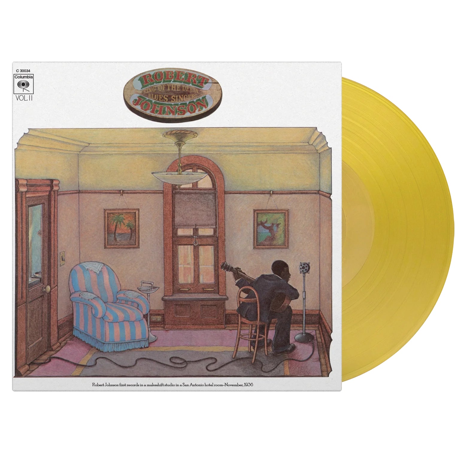 King of the Delta Blues Singers Vol.2: Translucent Yellow Vinyl LP
