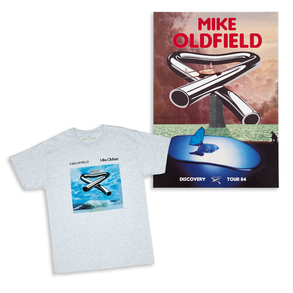 Tubular Bells: Tour Poster + Grey T-Shirt