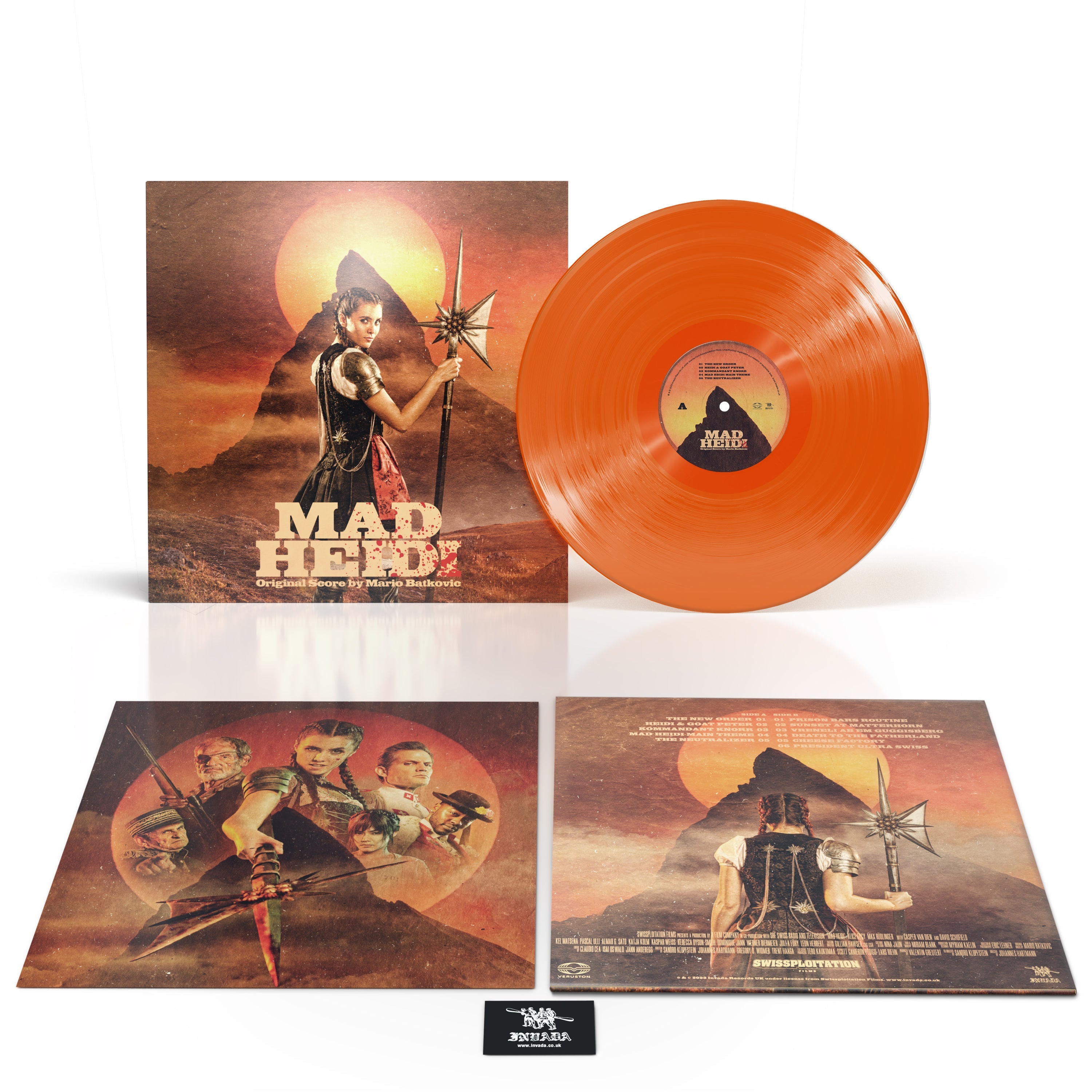 Mad Heidi (Original Score): Limited Orange Vinyl LP