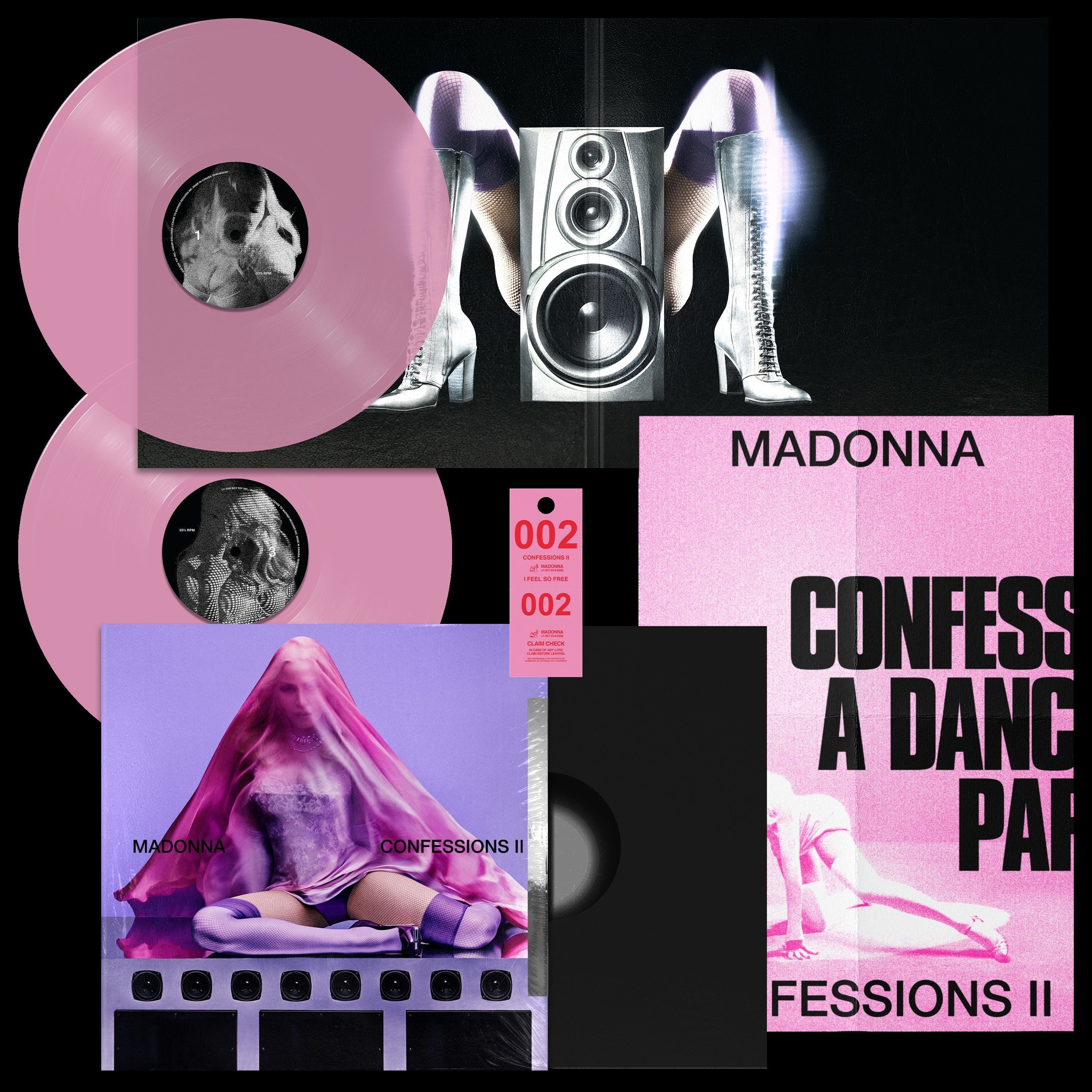 CONFESSIONS II: Translucent Pink Vinyl 2LP