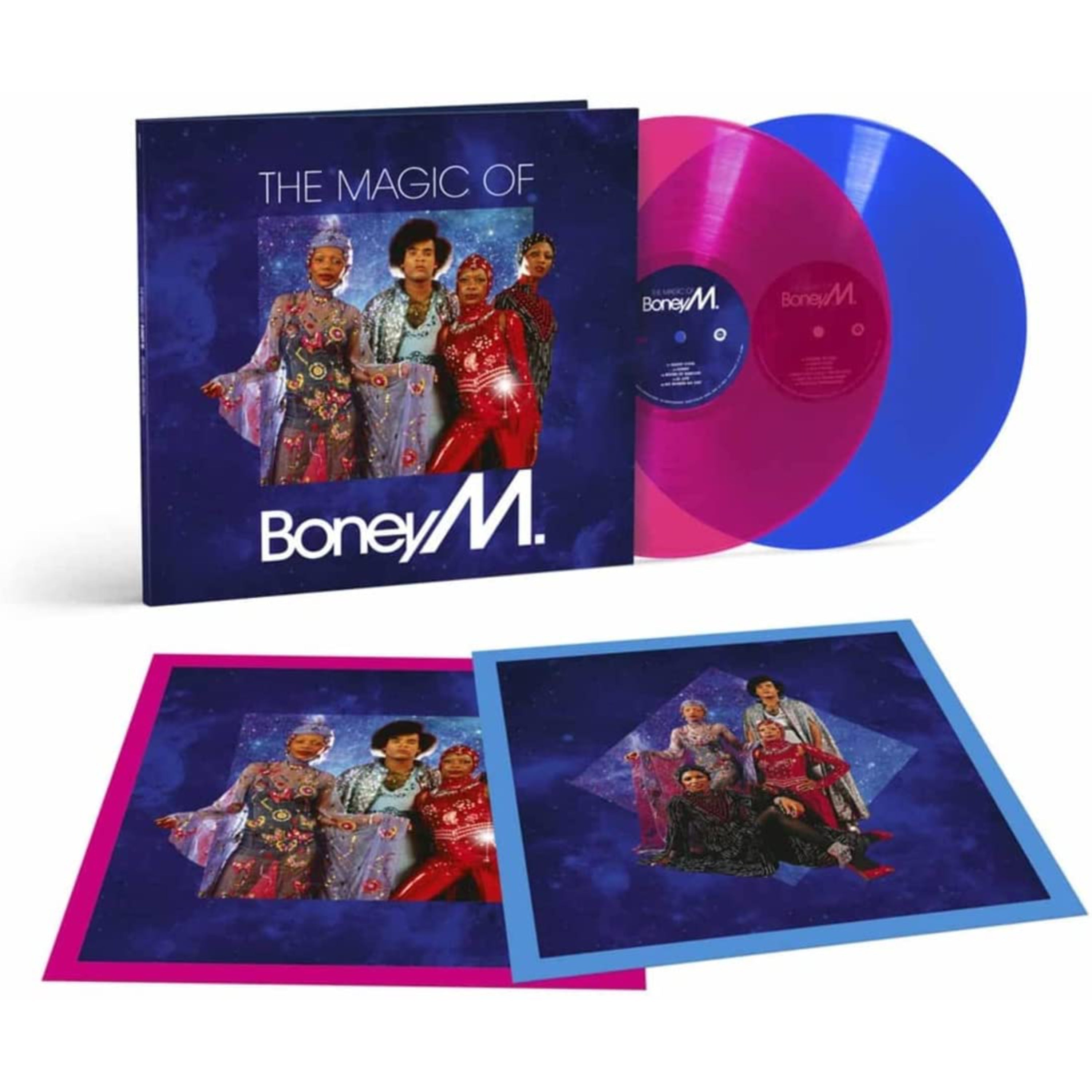 The Magic of Boney M: Special Remix Blue/Pink Vinyl 2LP