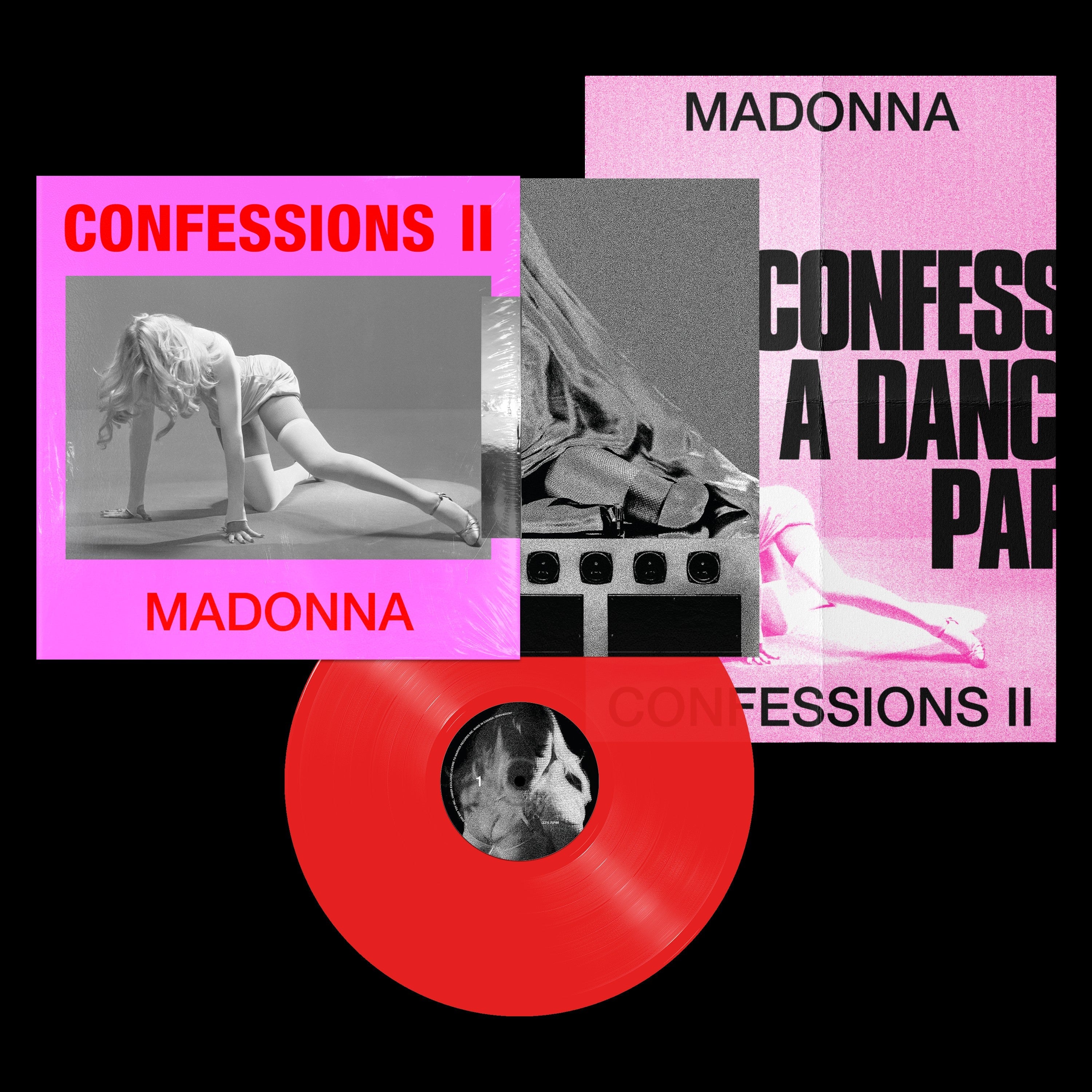 CONFESSIONS II: Translucent Red Vinyl LP