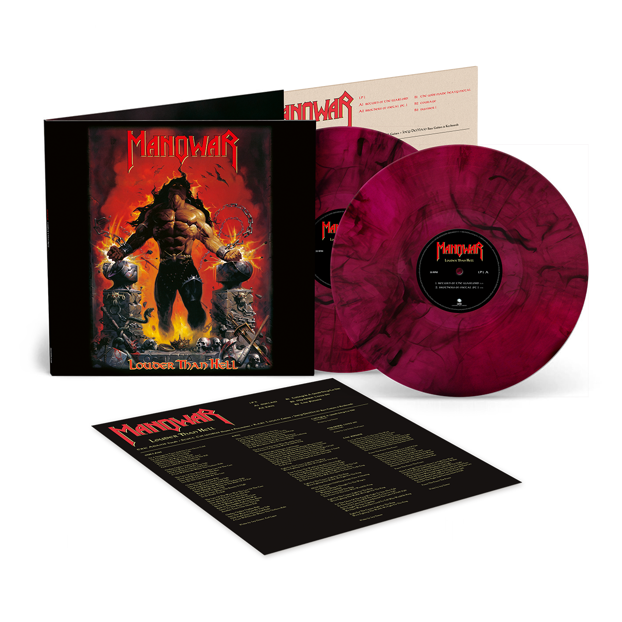 Louder Than Hell: Colour Vinyl 2LP
