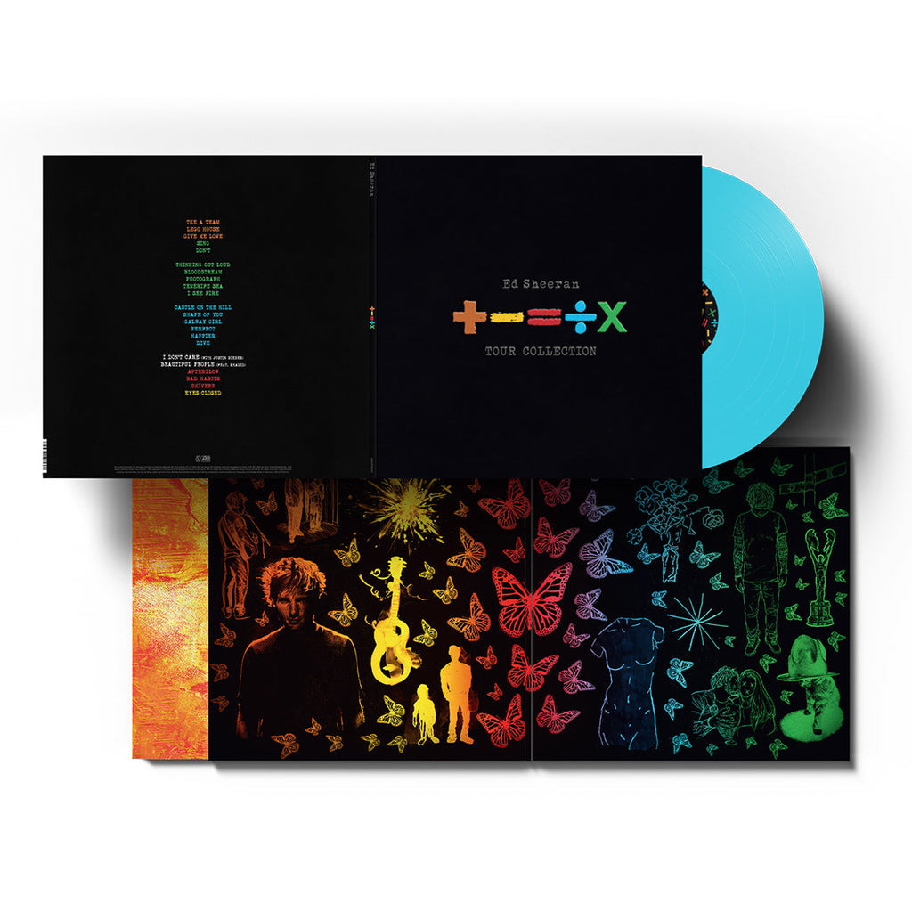 +-=÷× (TOUR COLLECTION): Bright Blue Vinyl 2LP