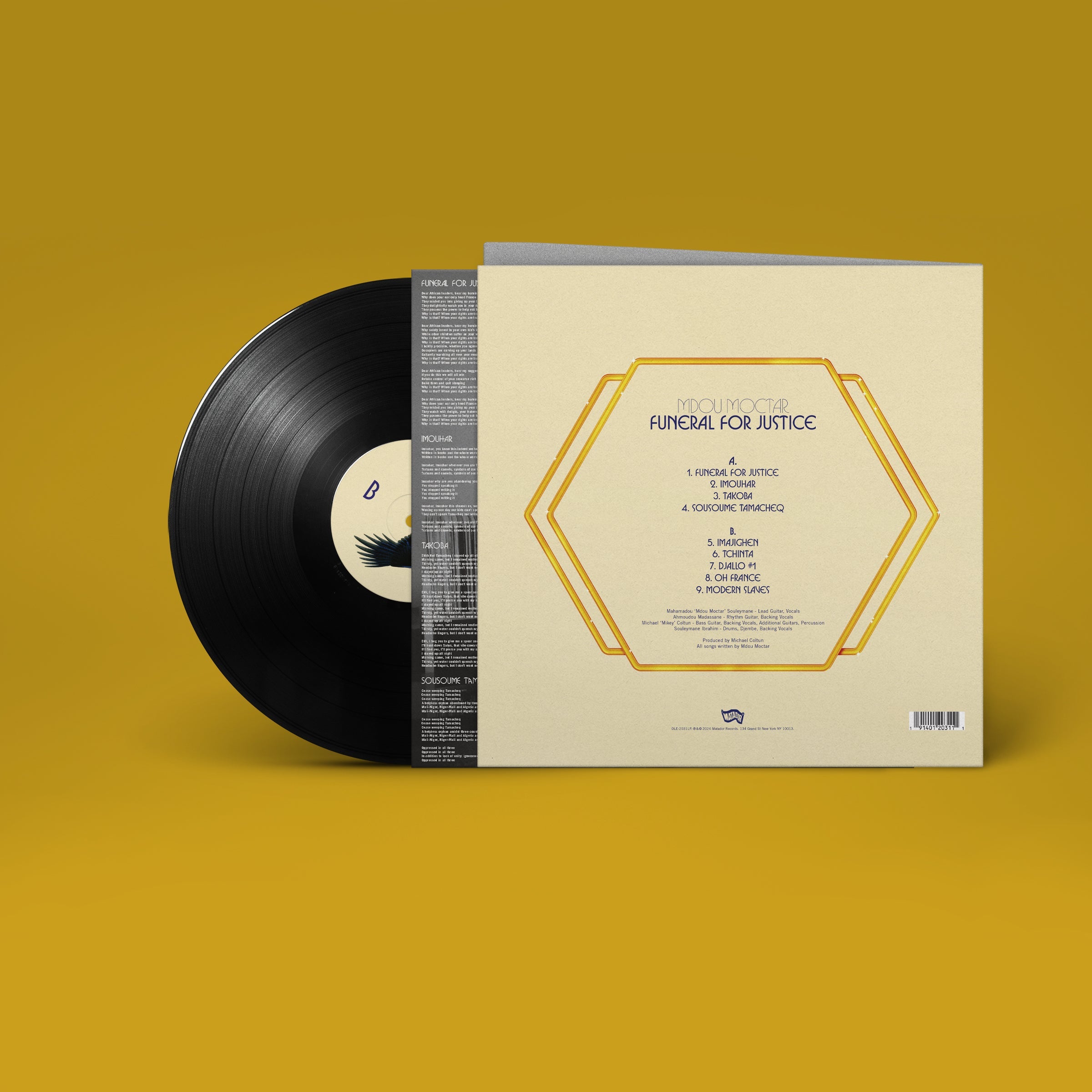 Funeral For Justice: Vinyl LP