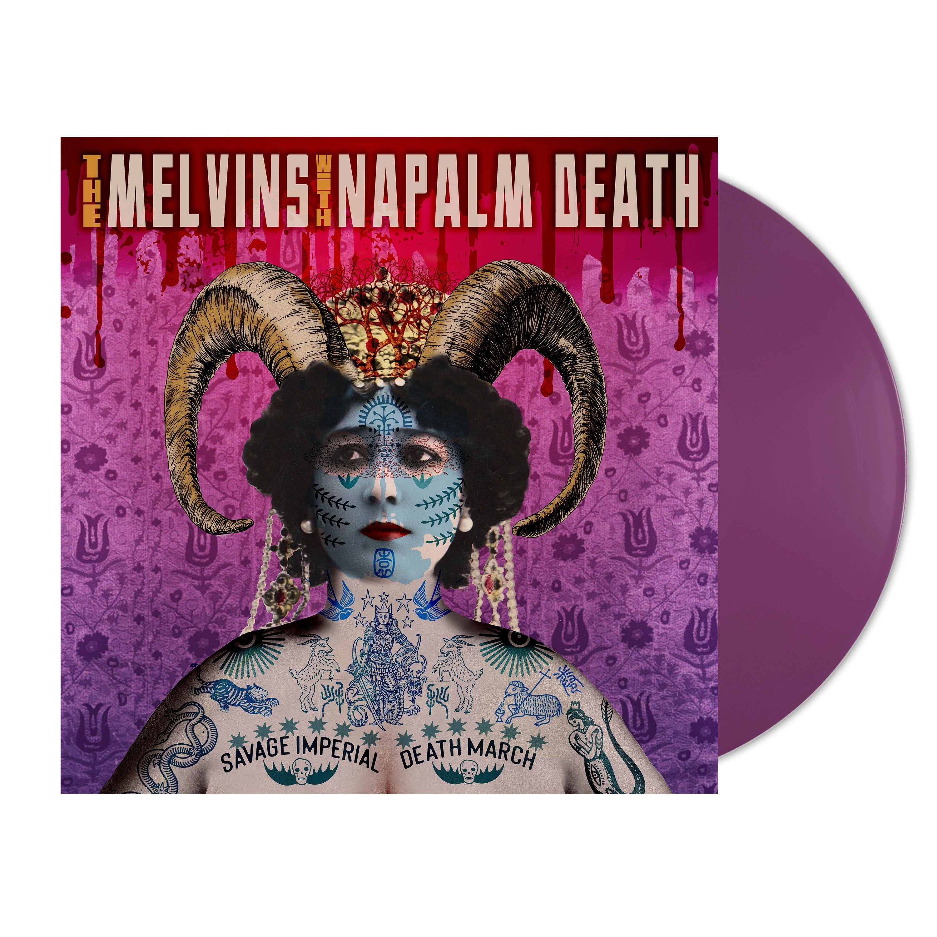 Savage Imperial Death March: Orchid Vinyl LP