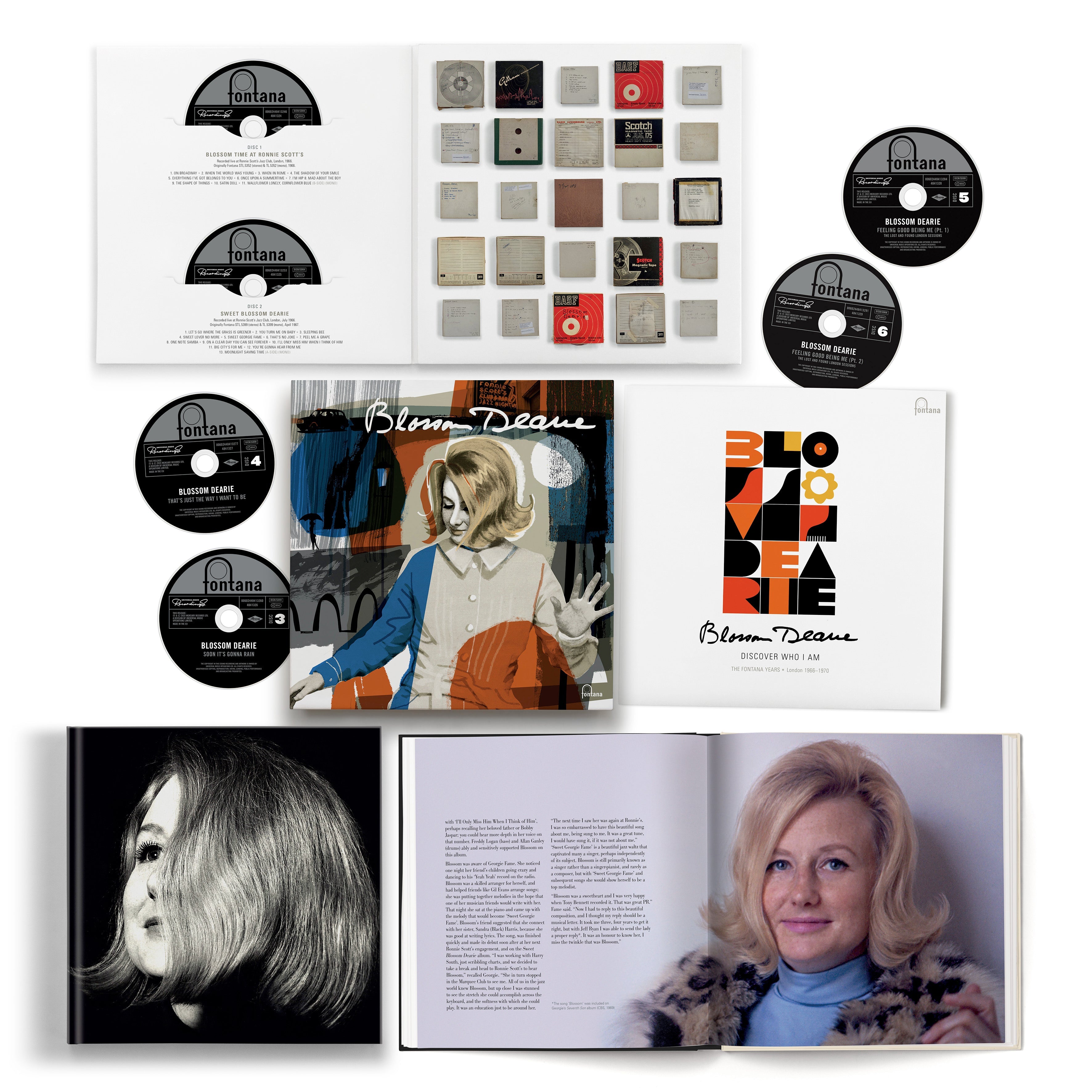Discover Who I Am (The Fontana Years London 1966-70): 6CD
