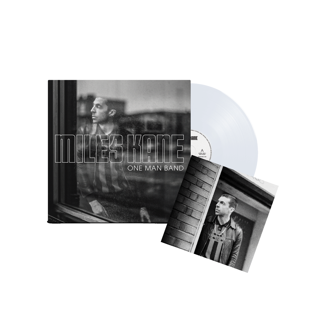 One Man Band: Limited Transparent Clear Vinyl LP + Signed Print