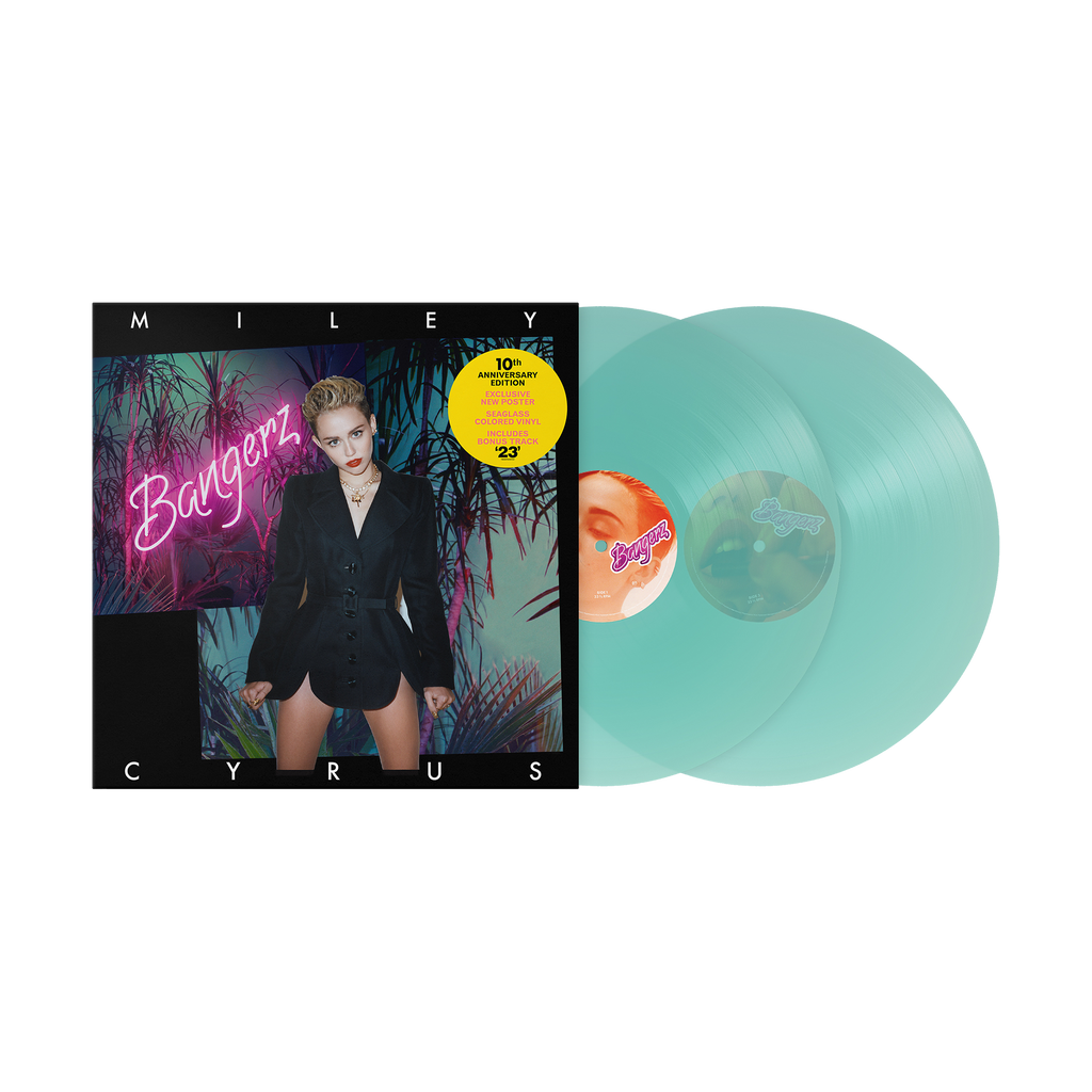 Bangerz (10th Anniversary): Limited Sea Glass Vinyl 2LP + Poster