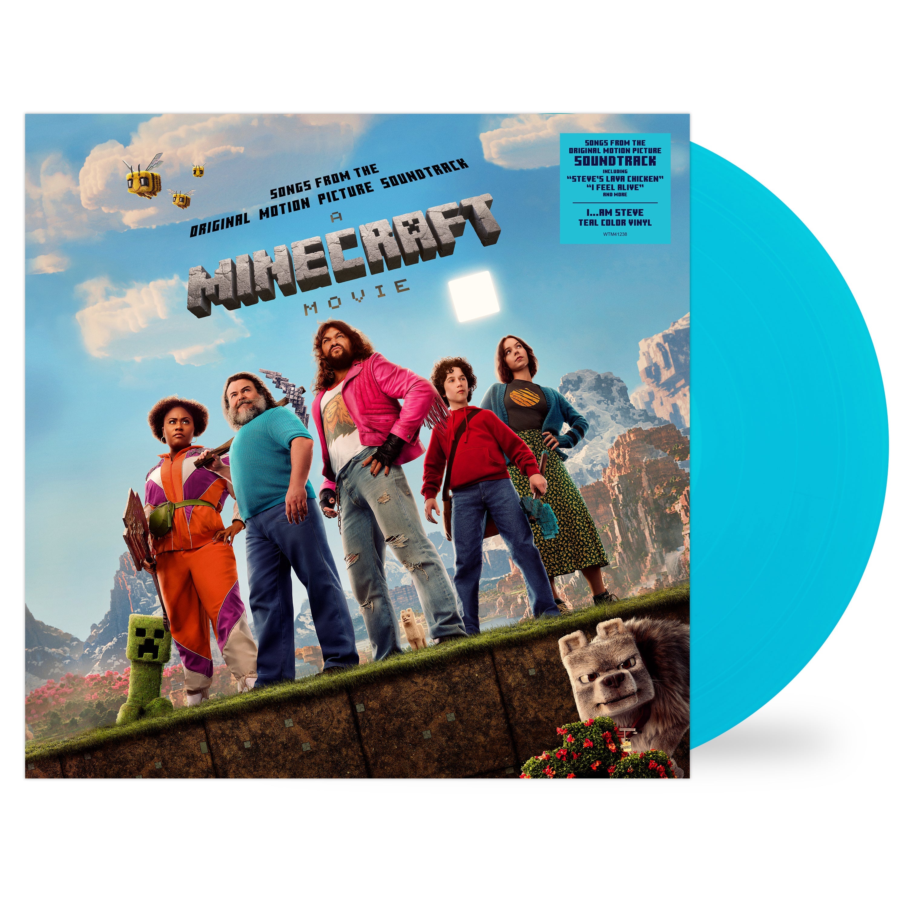 A Minecraft Movie (Songs from the Original Motion Picture Soundtrack): Teal Vinyl LP