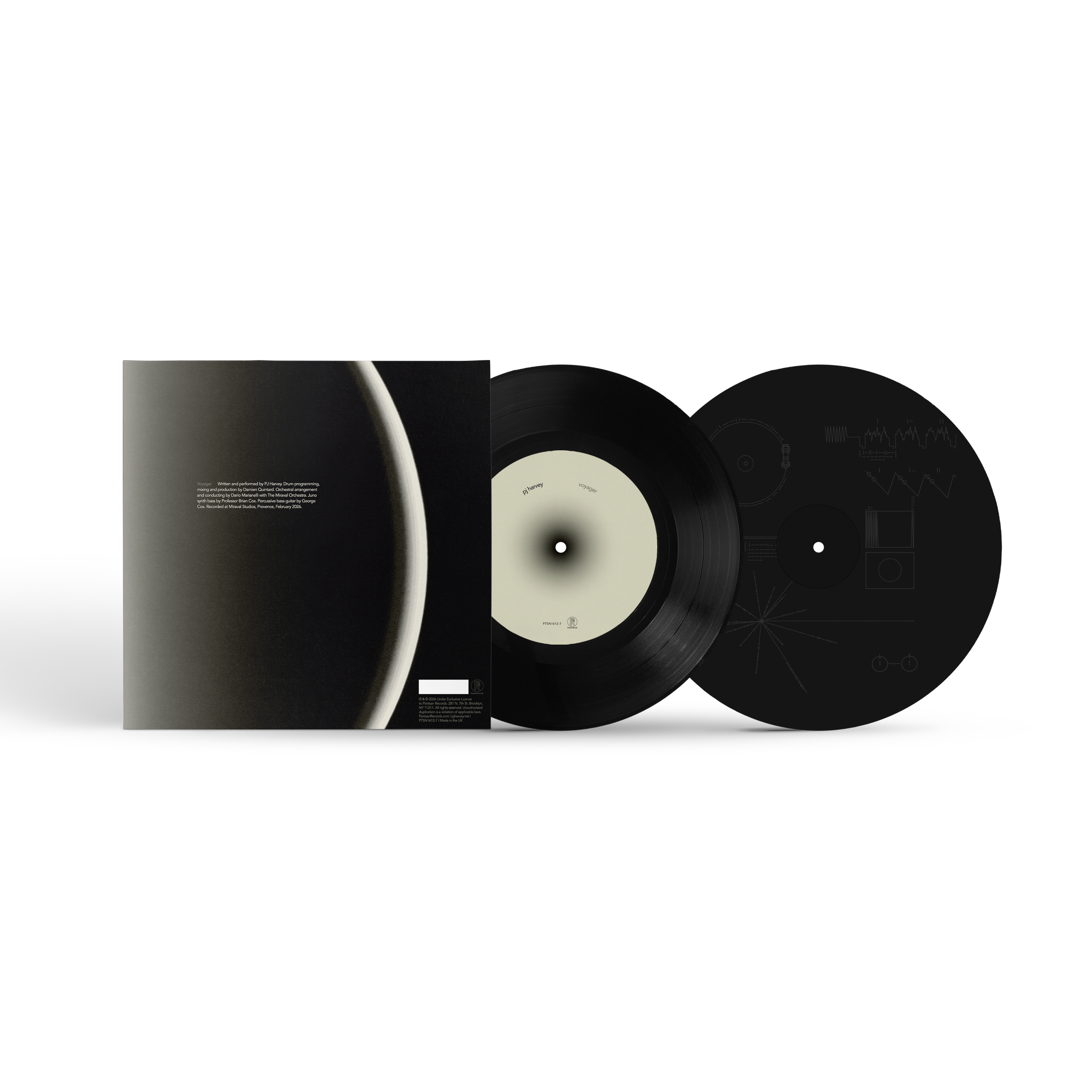 Voyager: 7" Vinyl w/ Etched B-Side