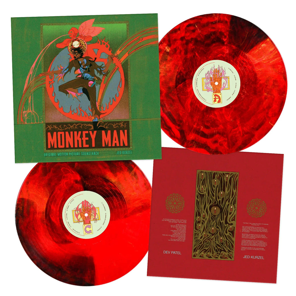 Monkey Man (OST): Limited Blood Red, Black and Metallic Gold Vinyl 2LP