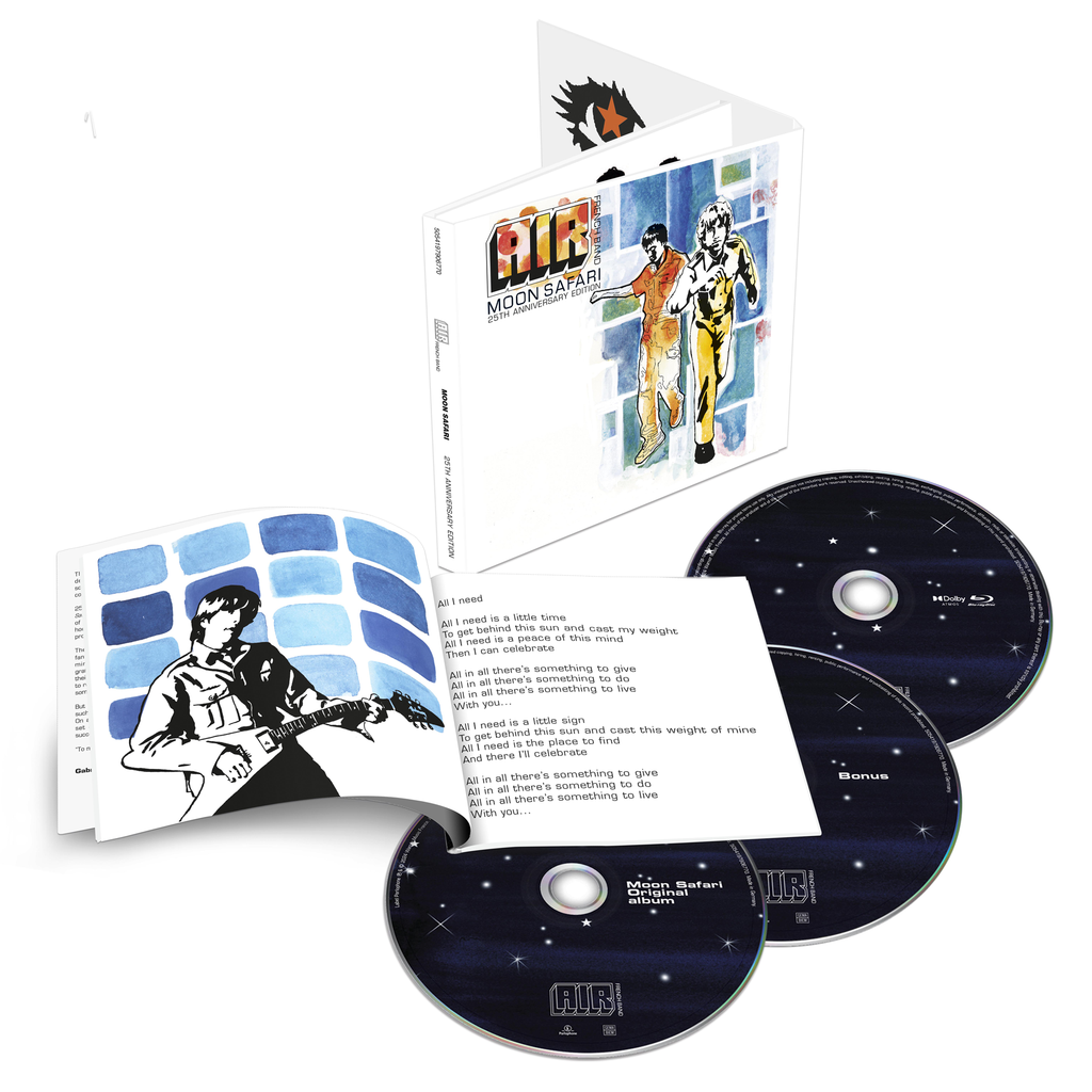 Moon Safari (25th Anniversary Edition): 2CD + Blu-Ray