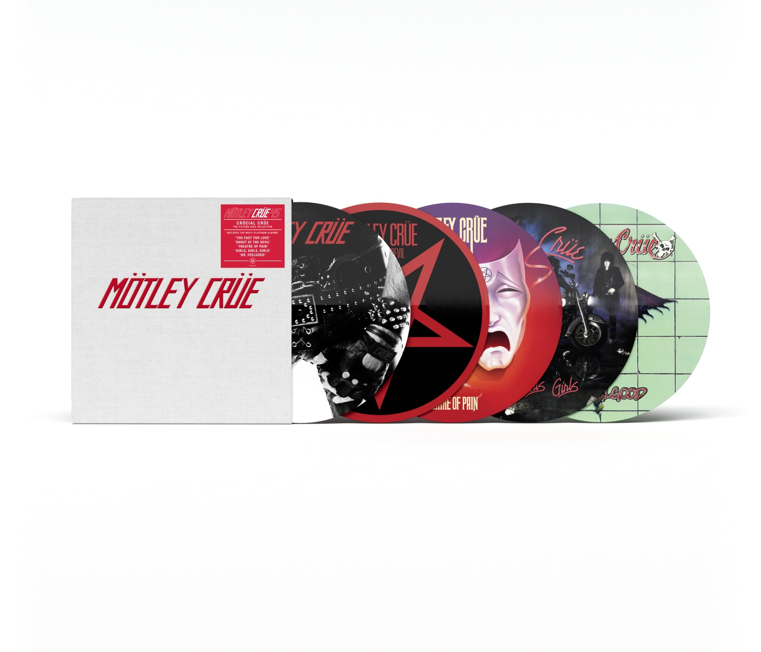 Crucial Crue (45th Anniversary) 5CD Box Set