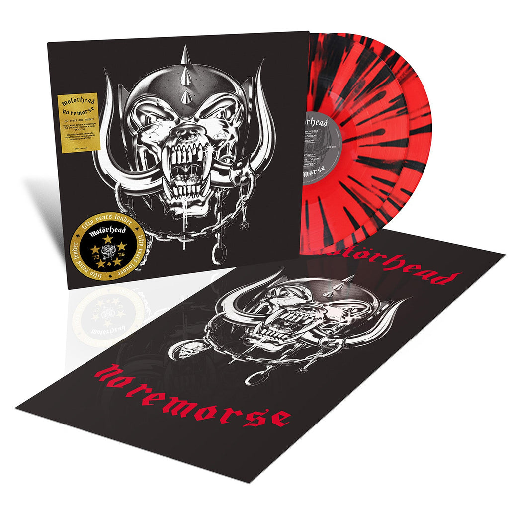 No Remorse (50th Anniversary Edition): Red & Black Splatter Vinyl LP