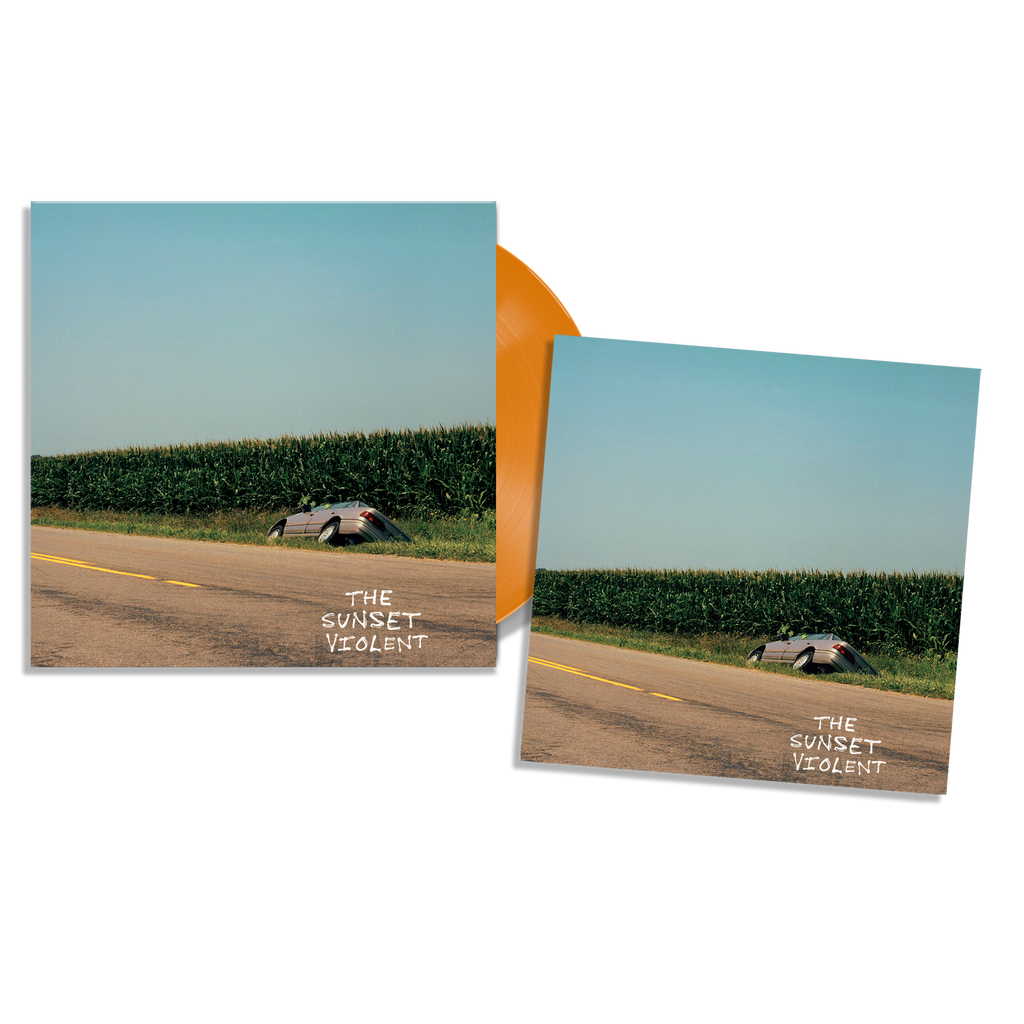 The Sunset Violent: Limited Orange Vinyl LP + Signed Print