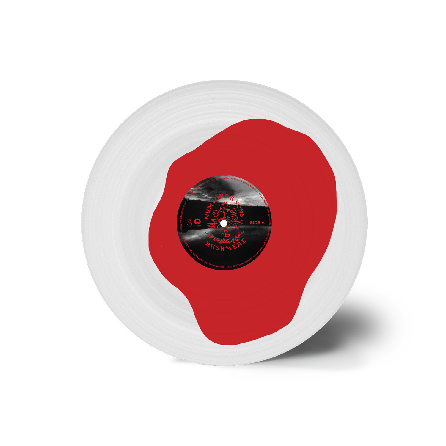 RUSHMERE: Monochrome Red on Clear Vinyl LP