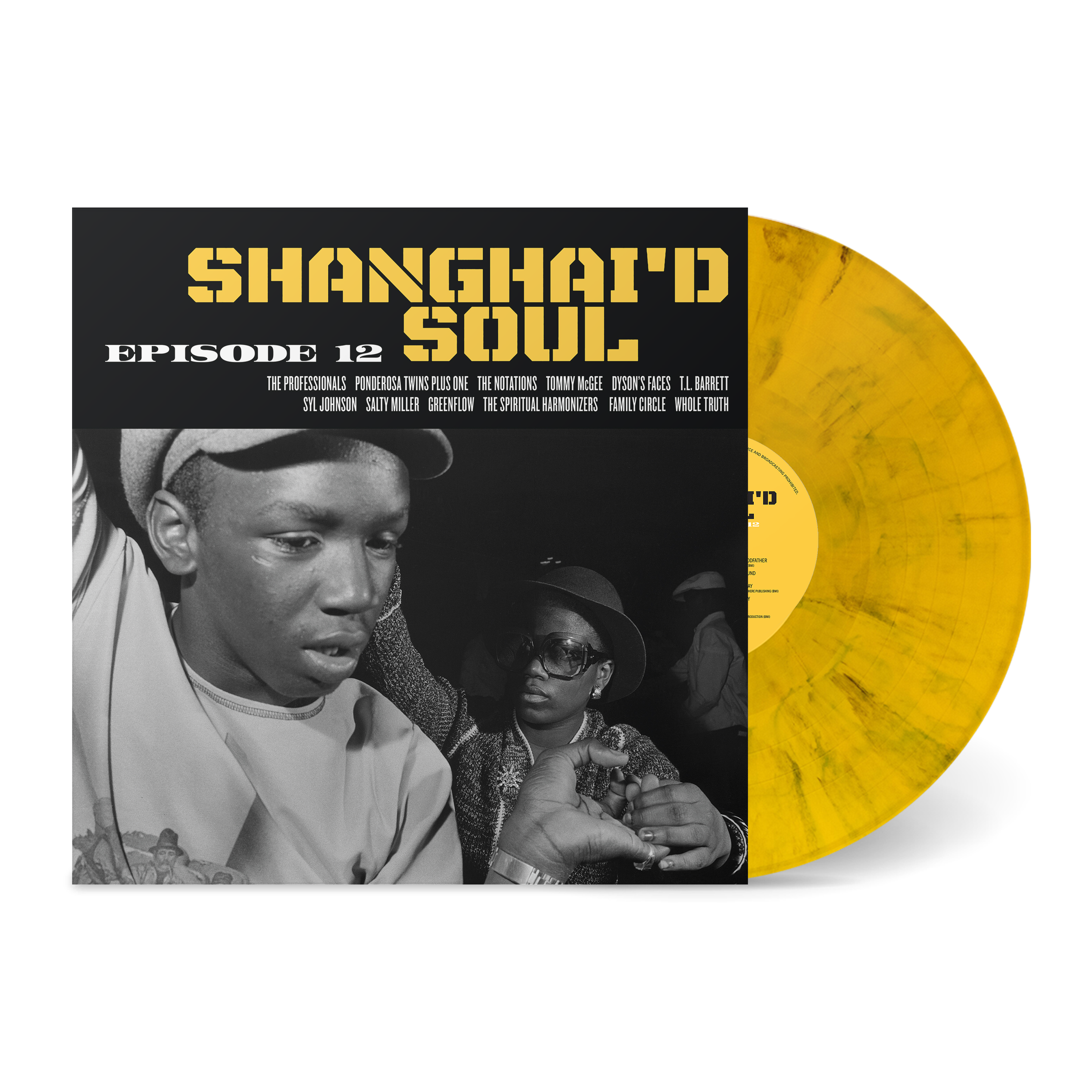 Shanghai'd Soul Episode 12: Limited Yellow & Black Splatter Vinyl LP