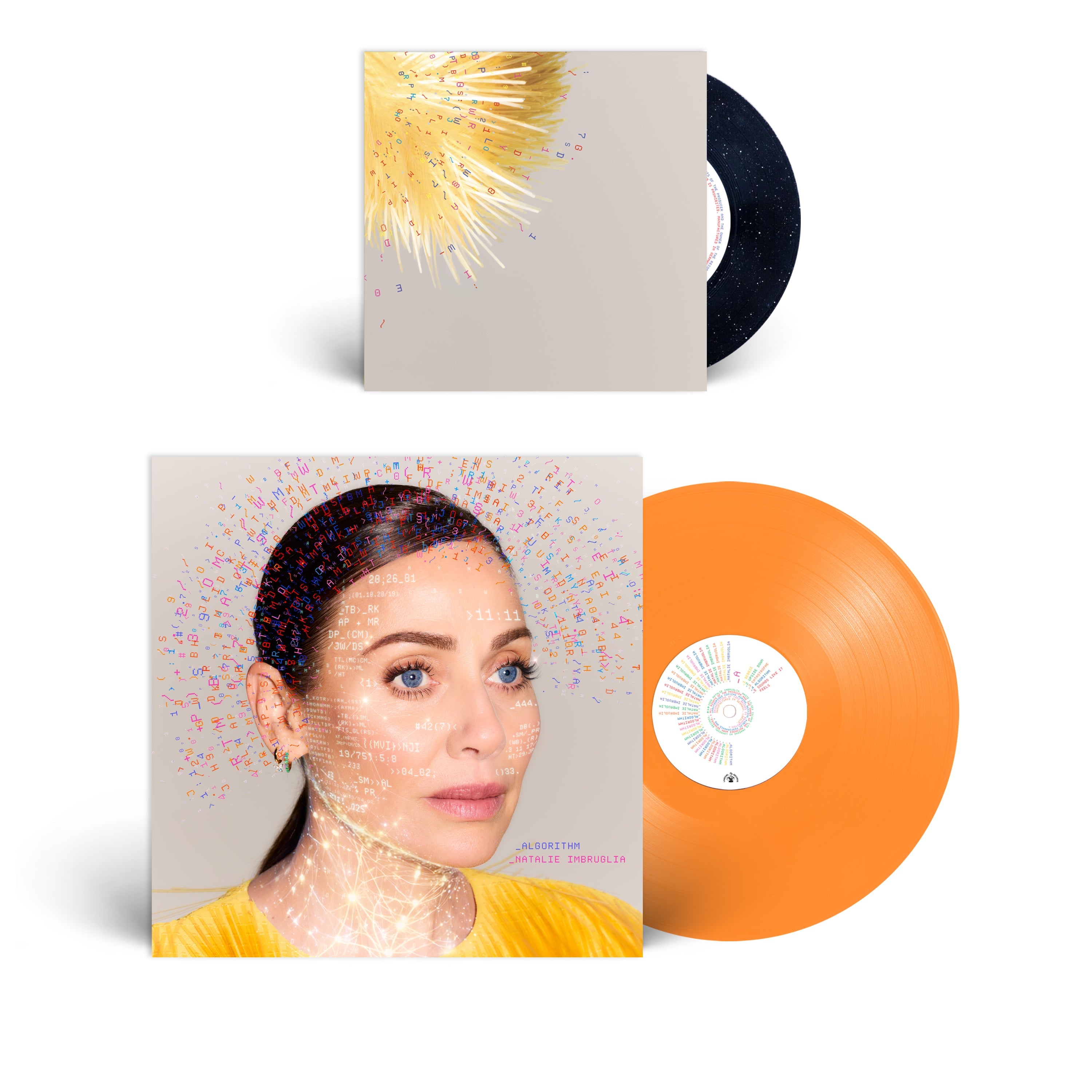 Algorithm: Gatefold Orange Vinyl LP + Sparkle 7" Single