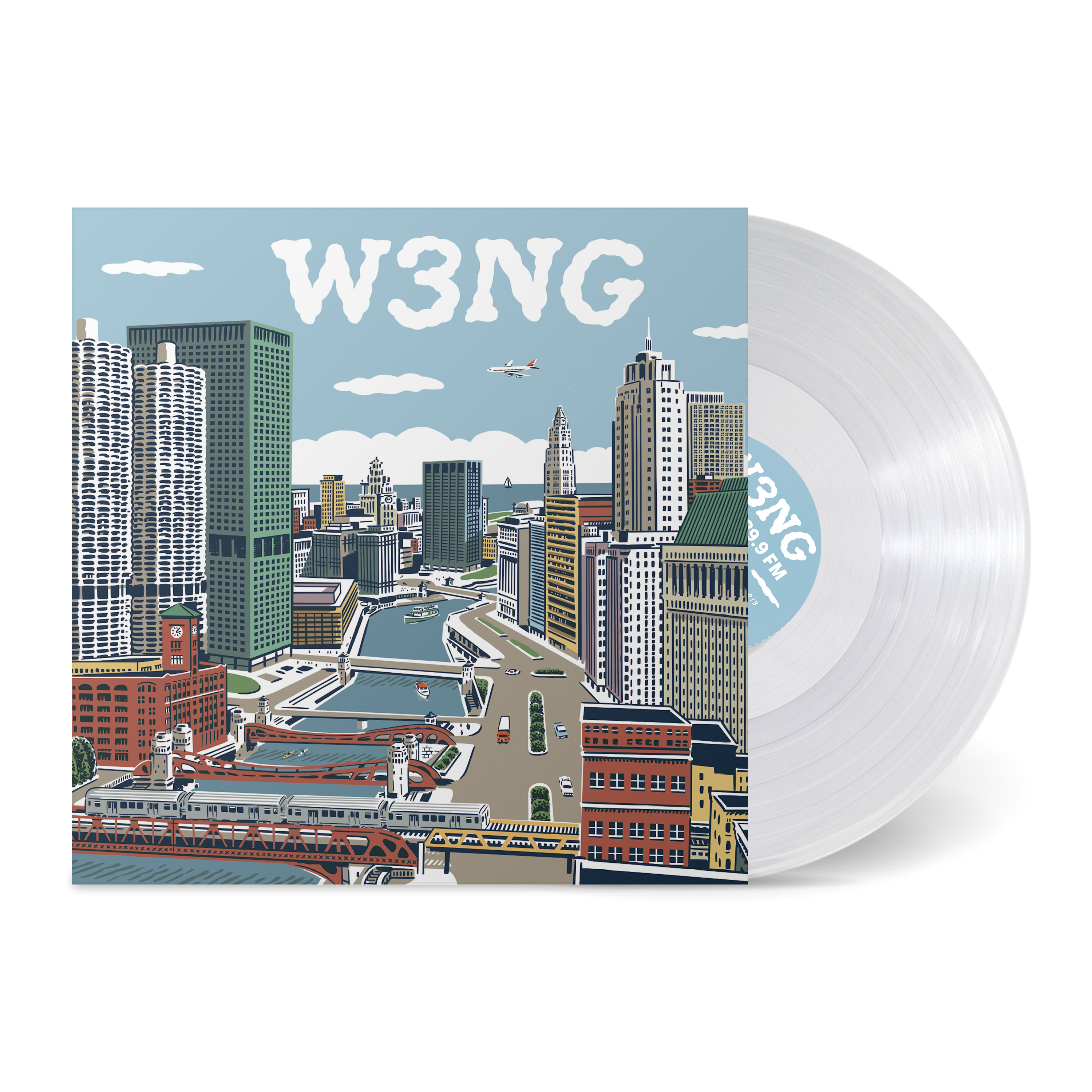W3NG: Limited 'Coast to Coast' Clear Vinyl LP