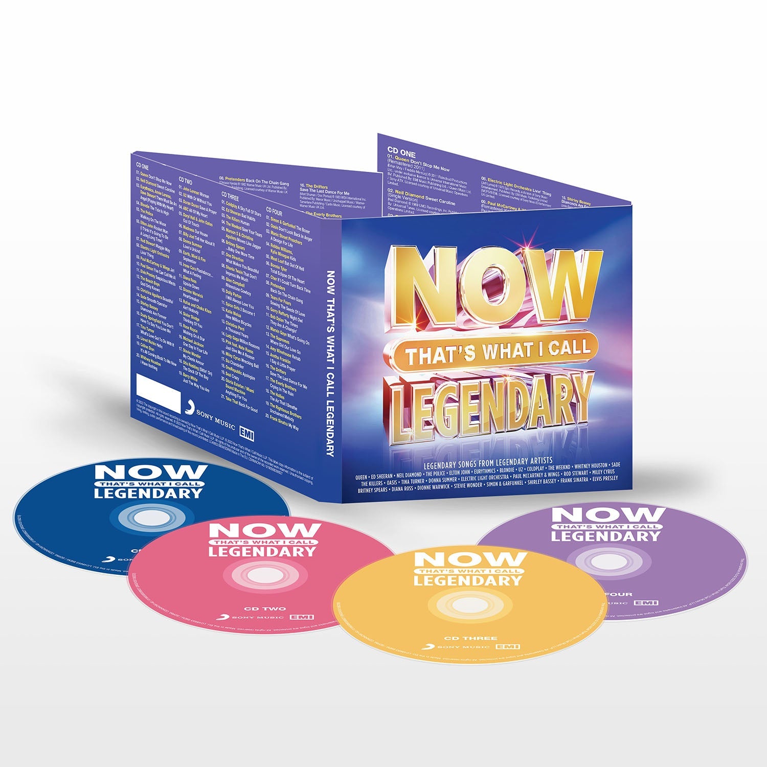 NOW That’s What I Call Legendary (4CD)