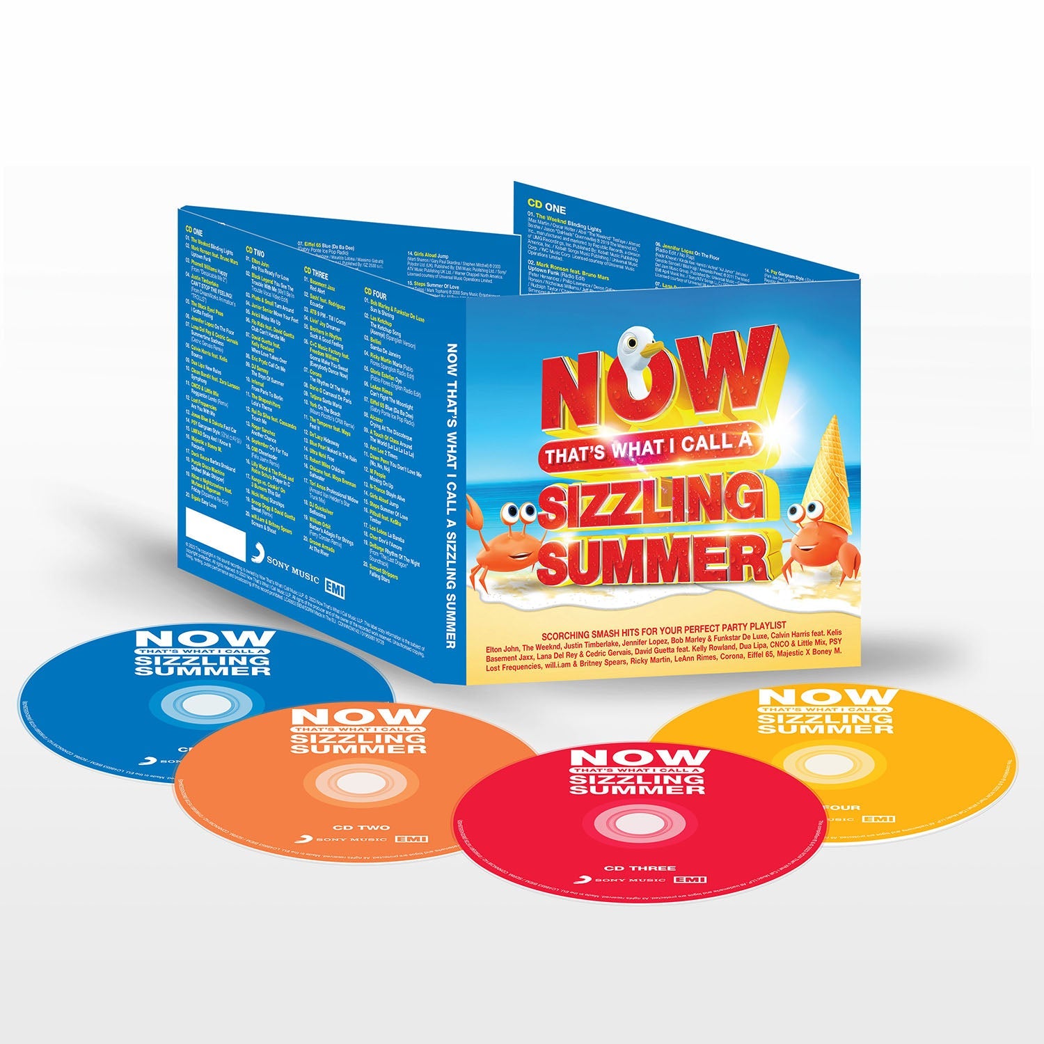 NOW That’s What I Call A Sizzling Summer (4CD)