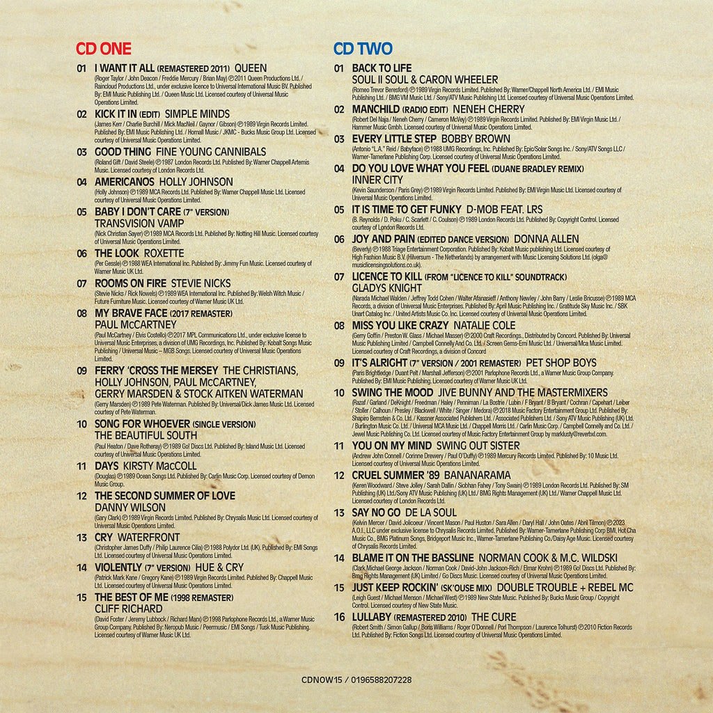 NOW That’s What I Call Music! 15 (2CD)