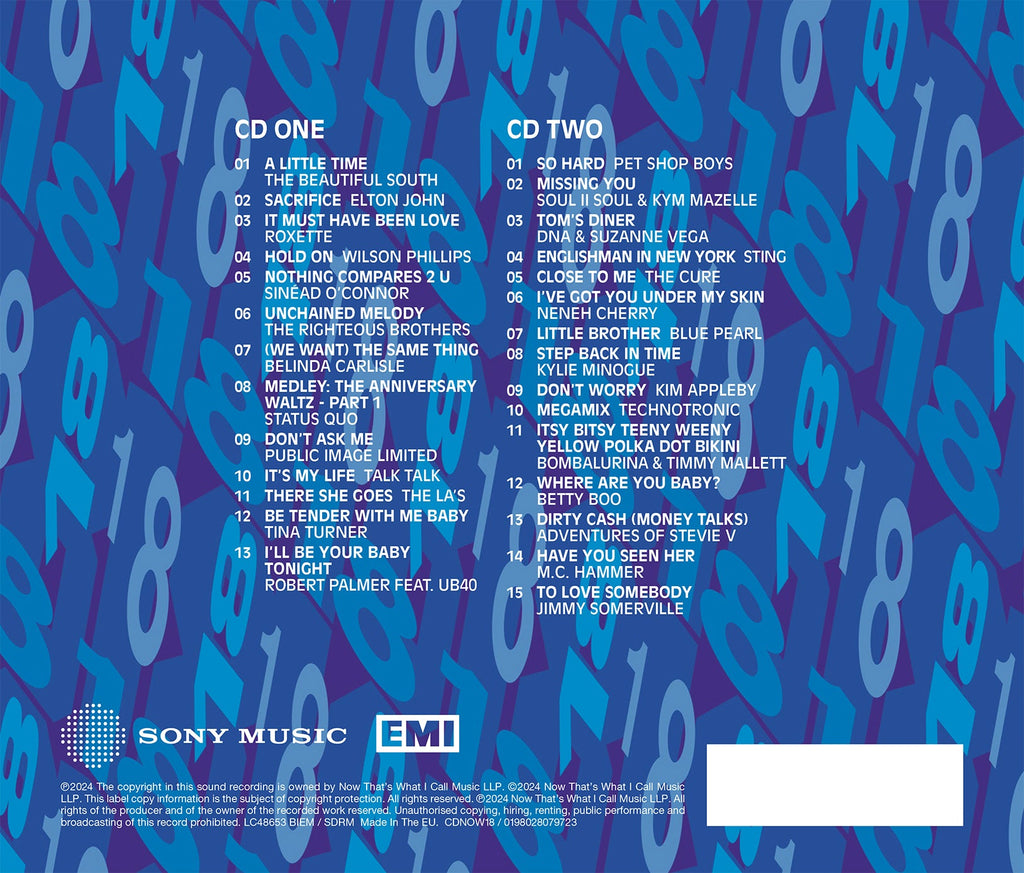 NOW That’s What I Call Music! 18 (2CD)