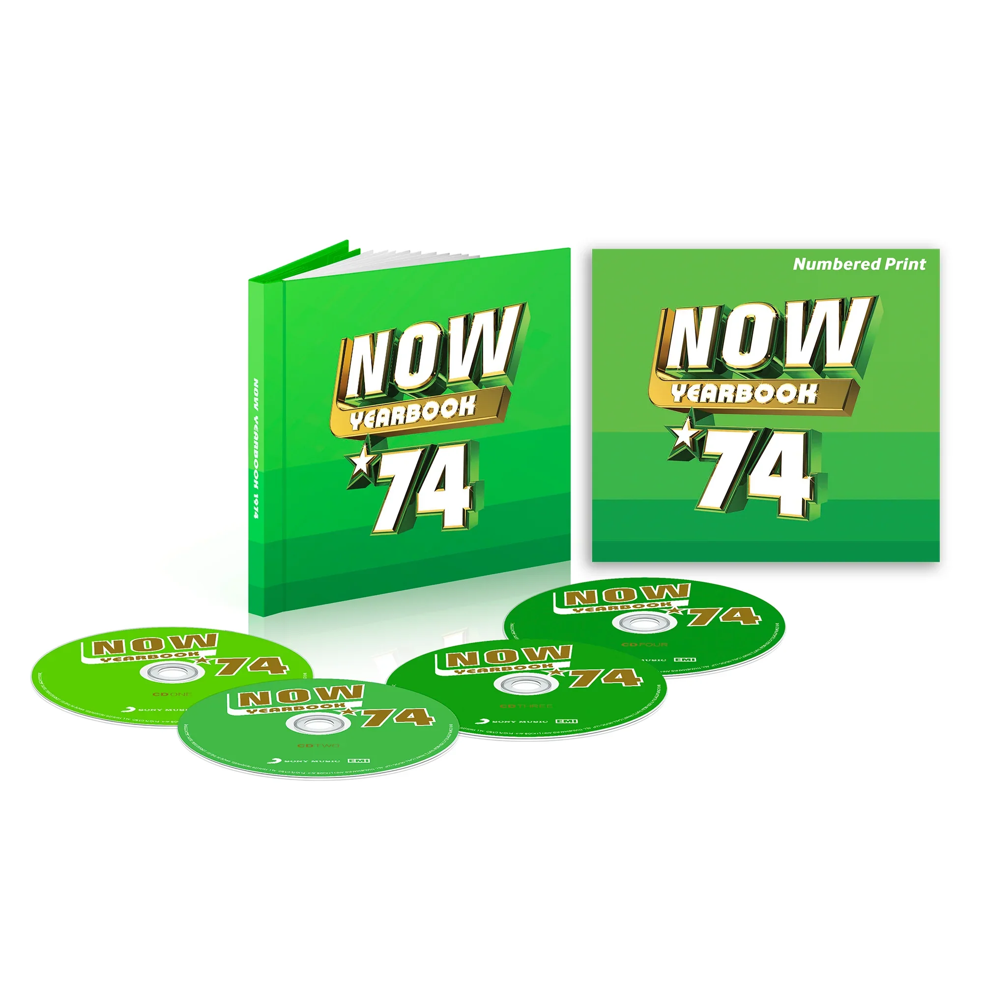 NOW – Yearbook 1974: Special Edition 4CD + Limited Numbered 5" Print