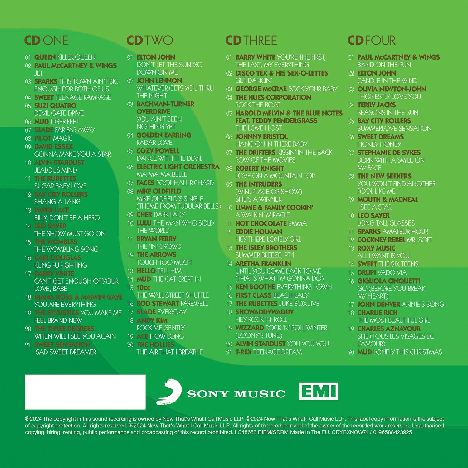 NOW – Yearbook 1974 (4CD)