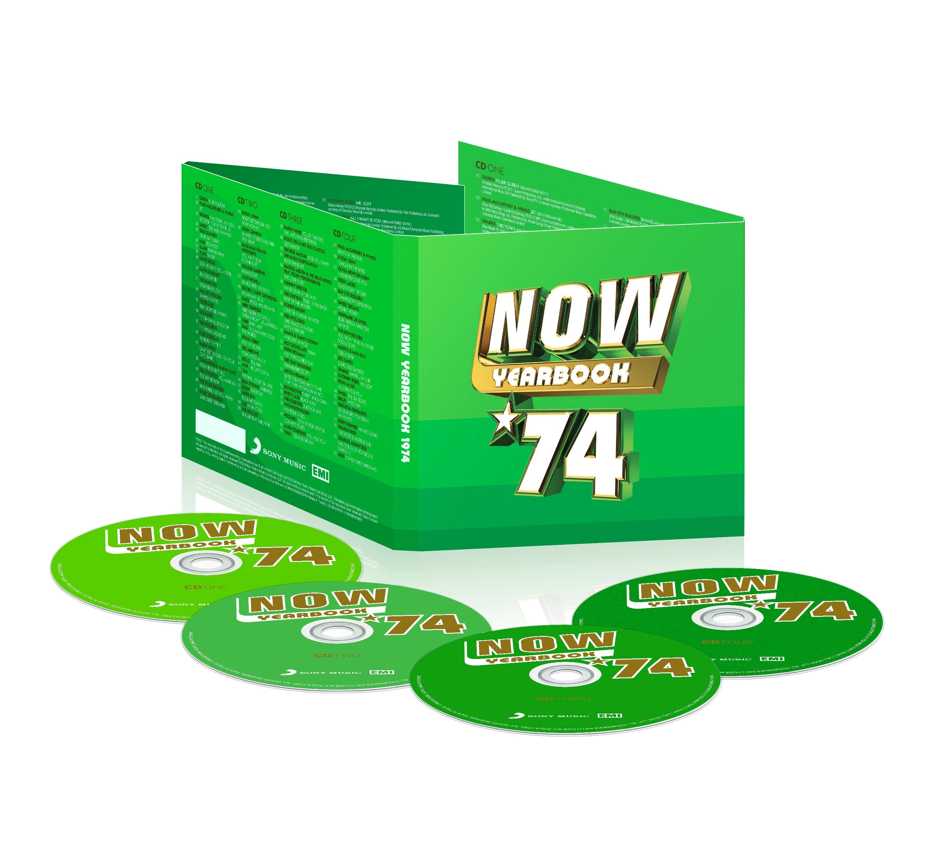 NOW – Yearbook 1974: 4CD + Limited Numbered 5" Print