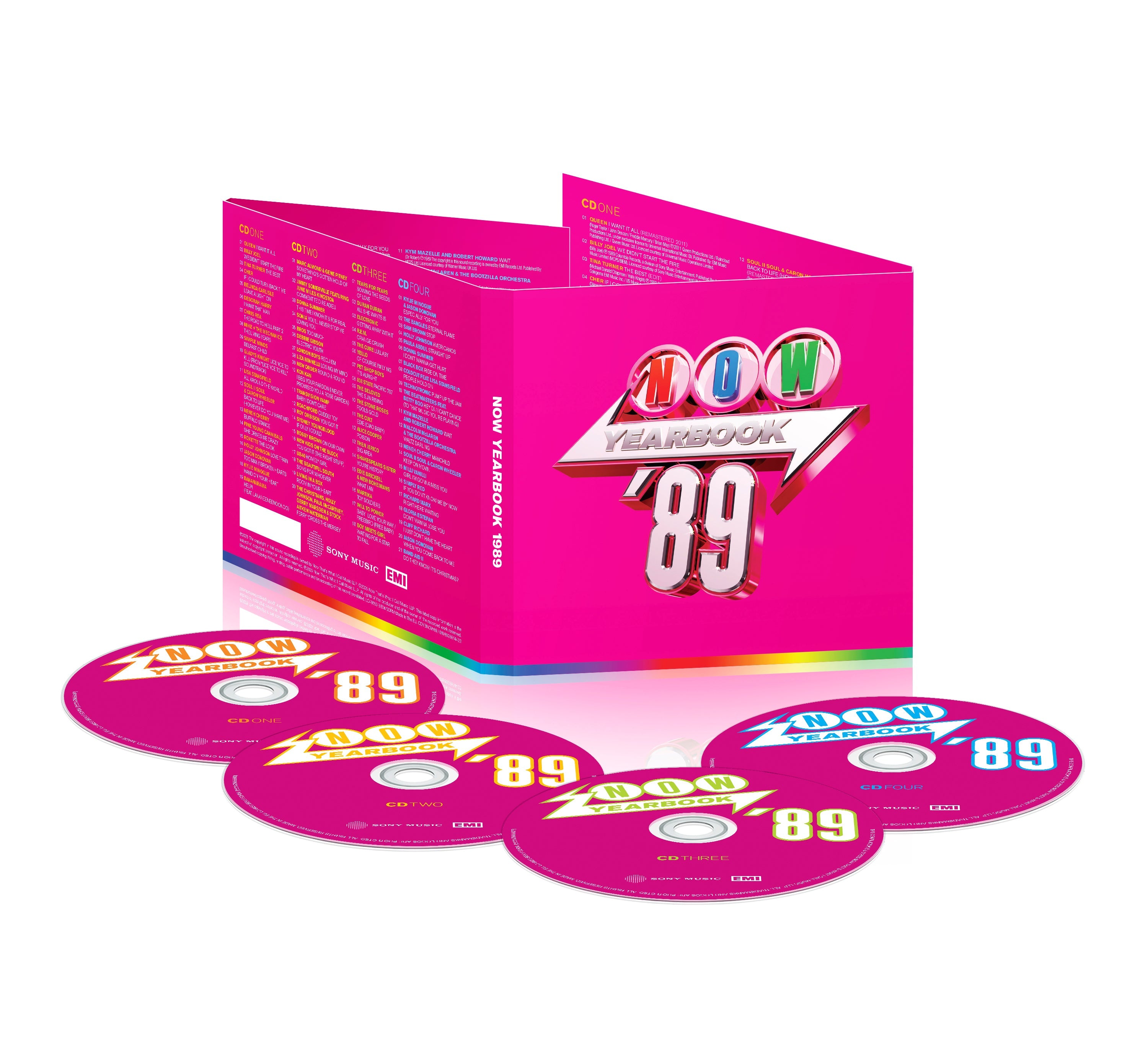 NOW – Yearbook 1989 (4CD)