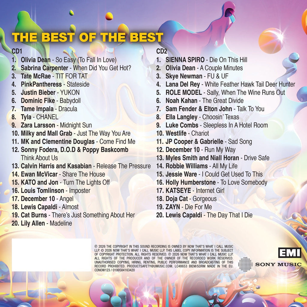 NOW That's What I Call Music! 123 (2CD)