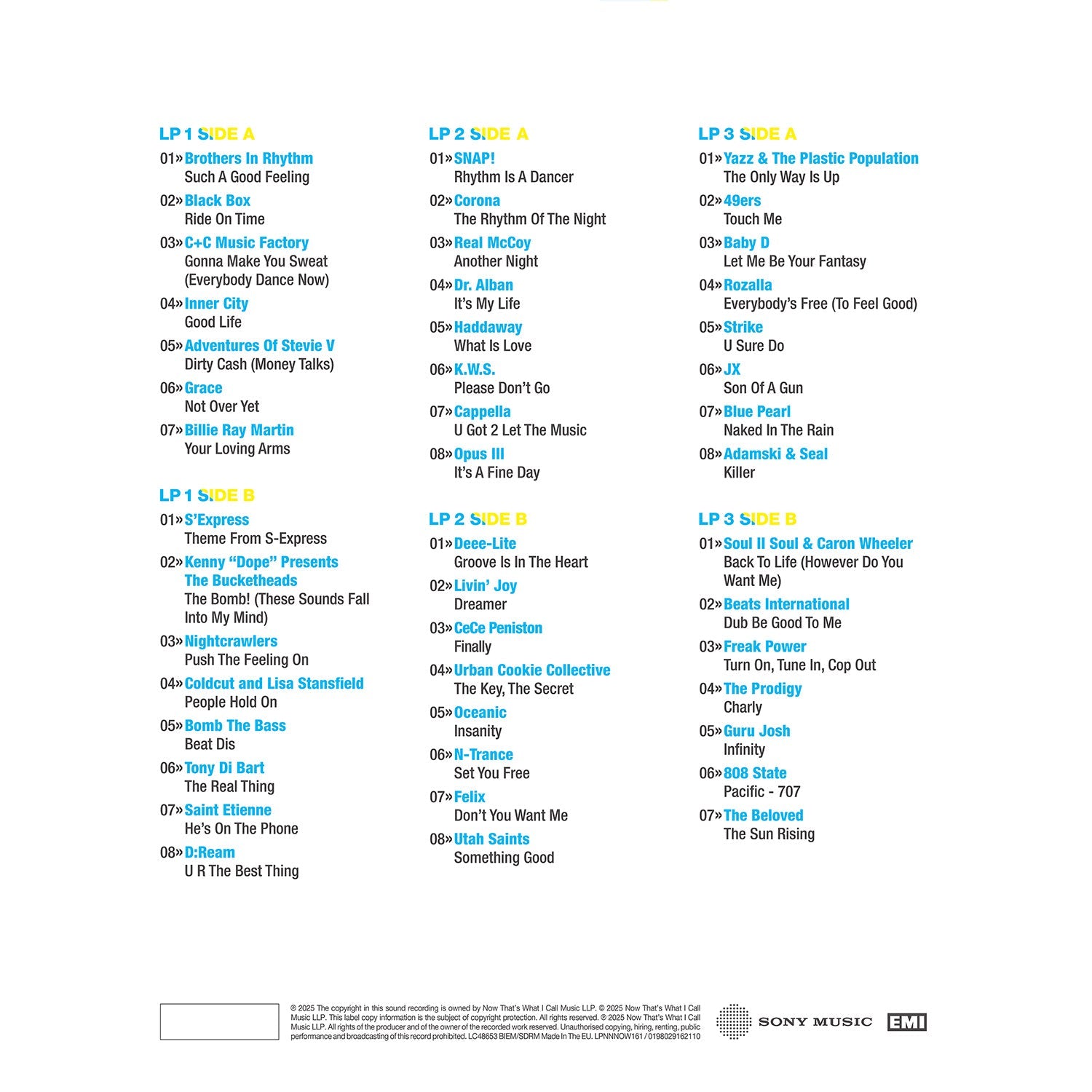 NOW That's What I Call An Era - Such A Good Feeling: 1988-1995 (3LP)